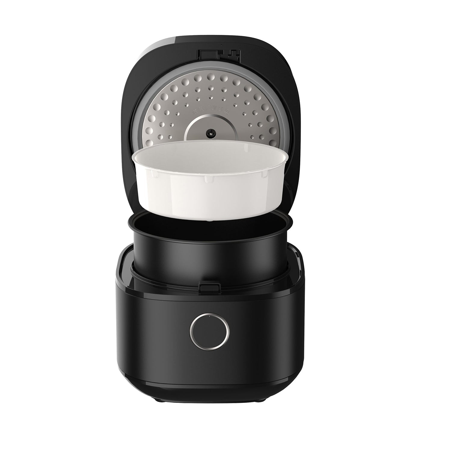 Salton - Micom Multifunction Rice Cooker, 12 Cup Capacity, Non-Stick Bowl, Black