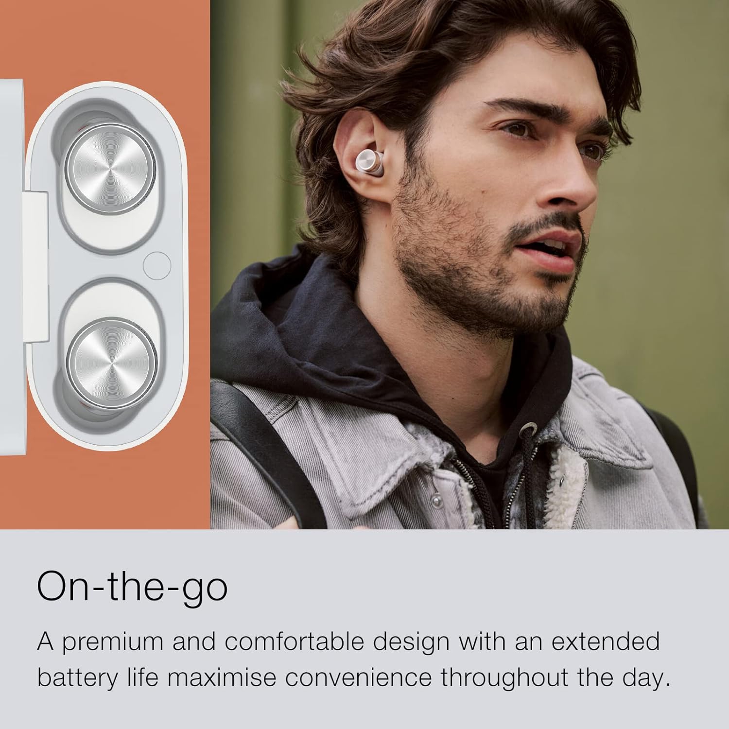 Écouteurs boutons sans fil Pi5 S2 de Bowers & Wilkins - suppression active du bruit, technologie Qualcomm aptX, Bluetooth, appels cristallins, sans