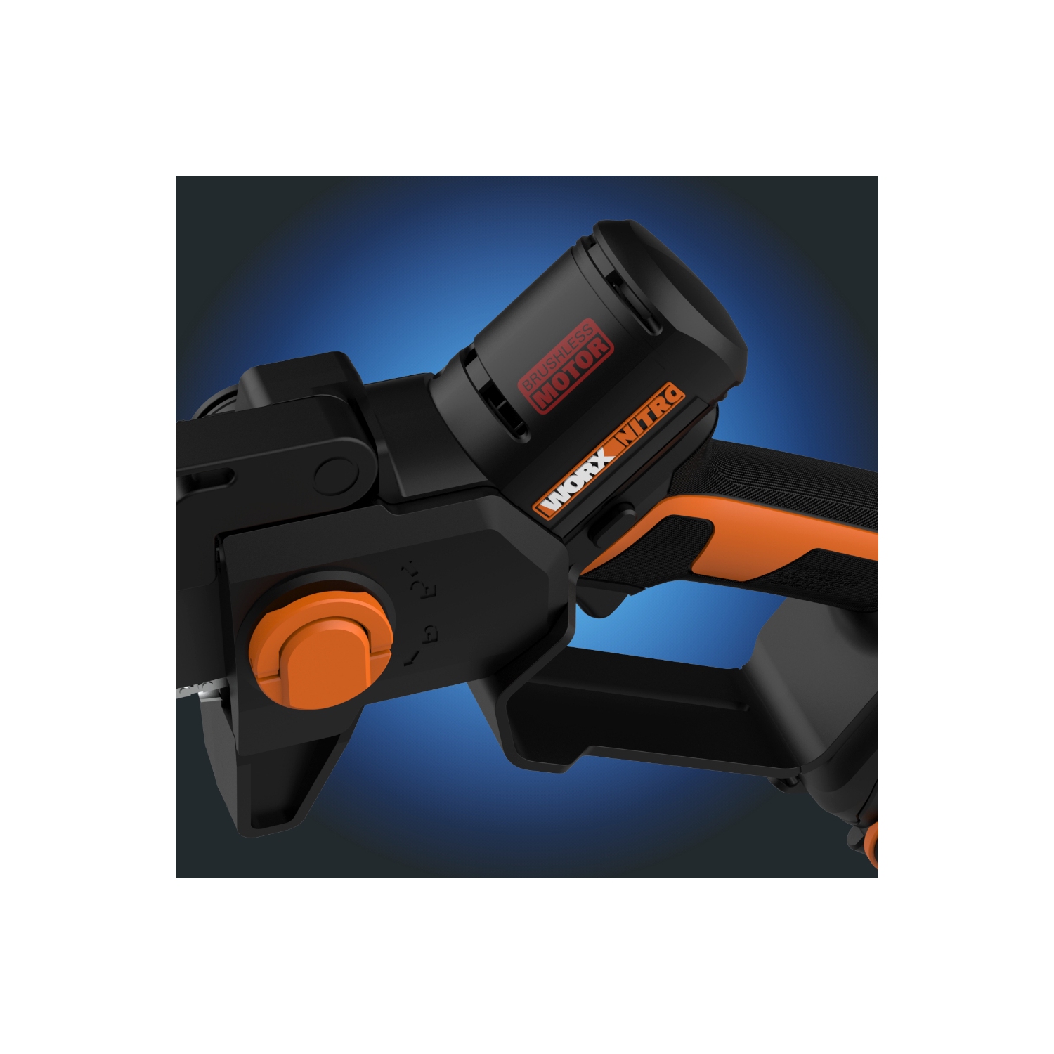 Scie d'élagage sans balais WORX WG325 Nitro 20&nbsp;V, 5 po