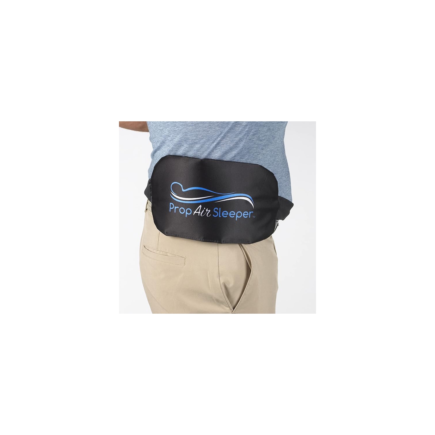 Propair Sleeper Sleeping Support Pillow to Support Your Spine Curvature (Made in Canada) - Black