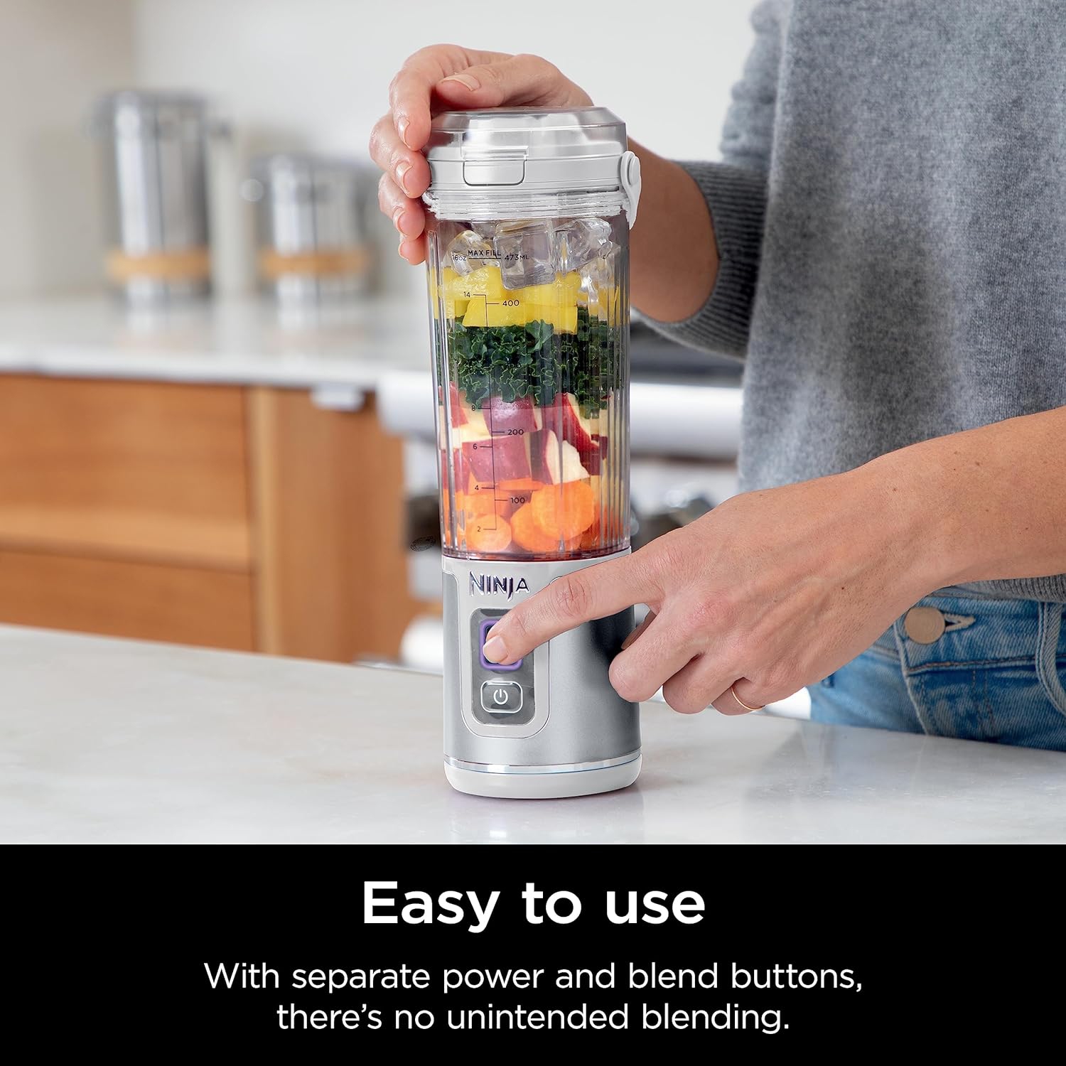 Ninja Blast™ Portable Blender Passion Fruit, 18 oz