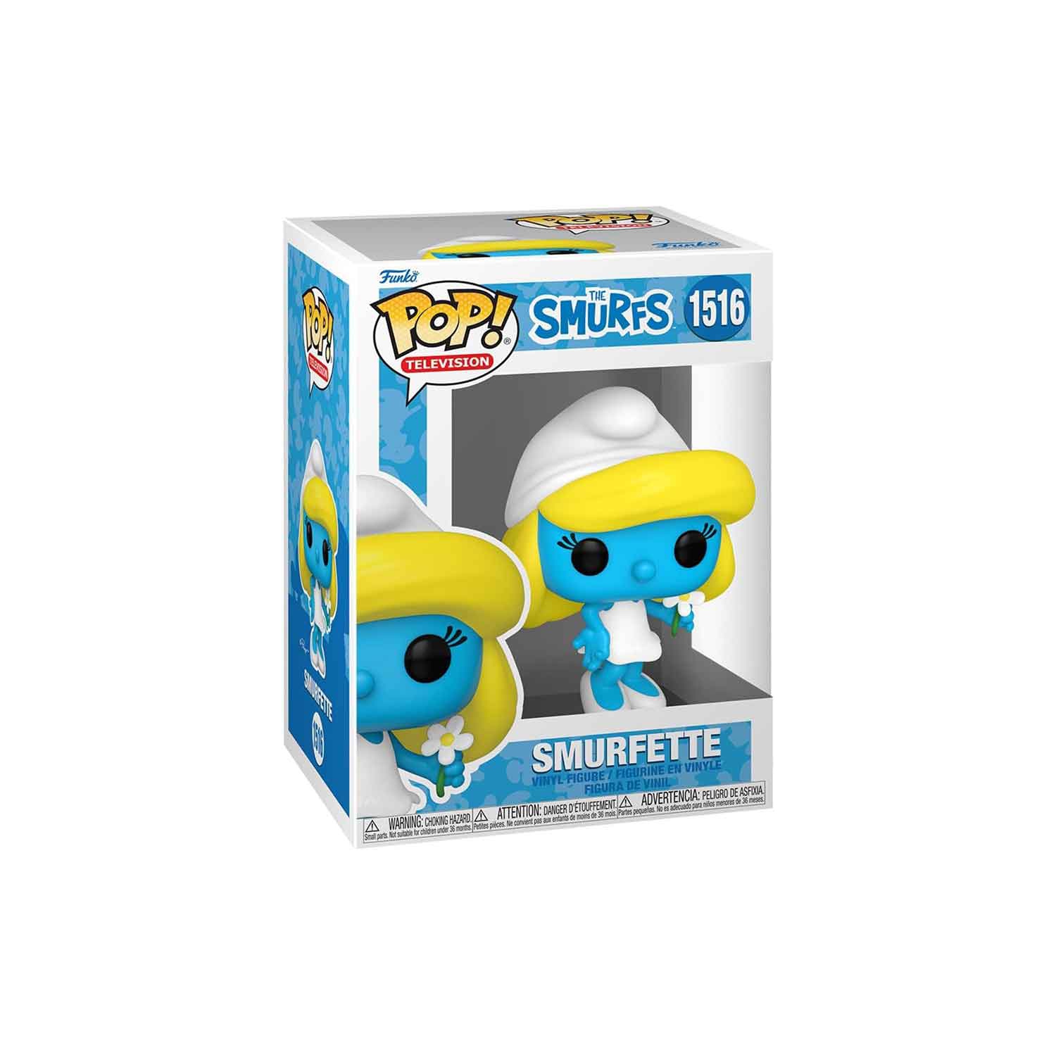 Pop Television The Smurfs 3.75 Inch Action Figure - Smurfette #1516