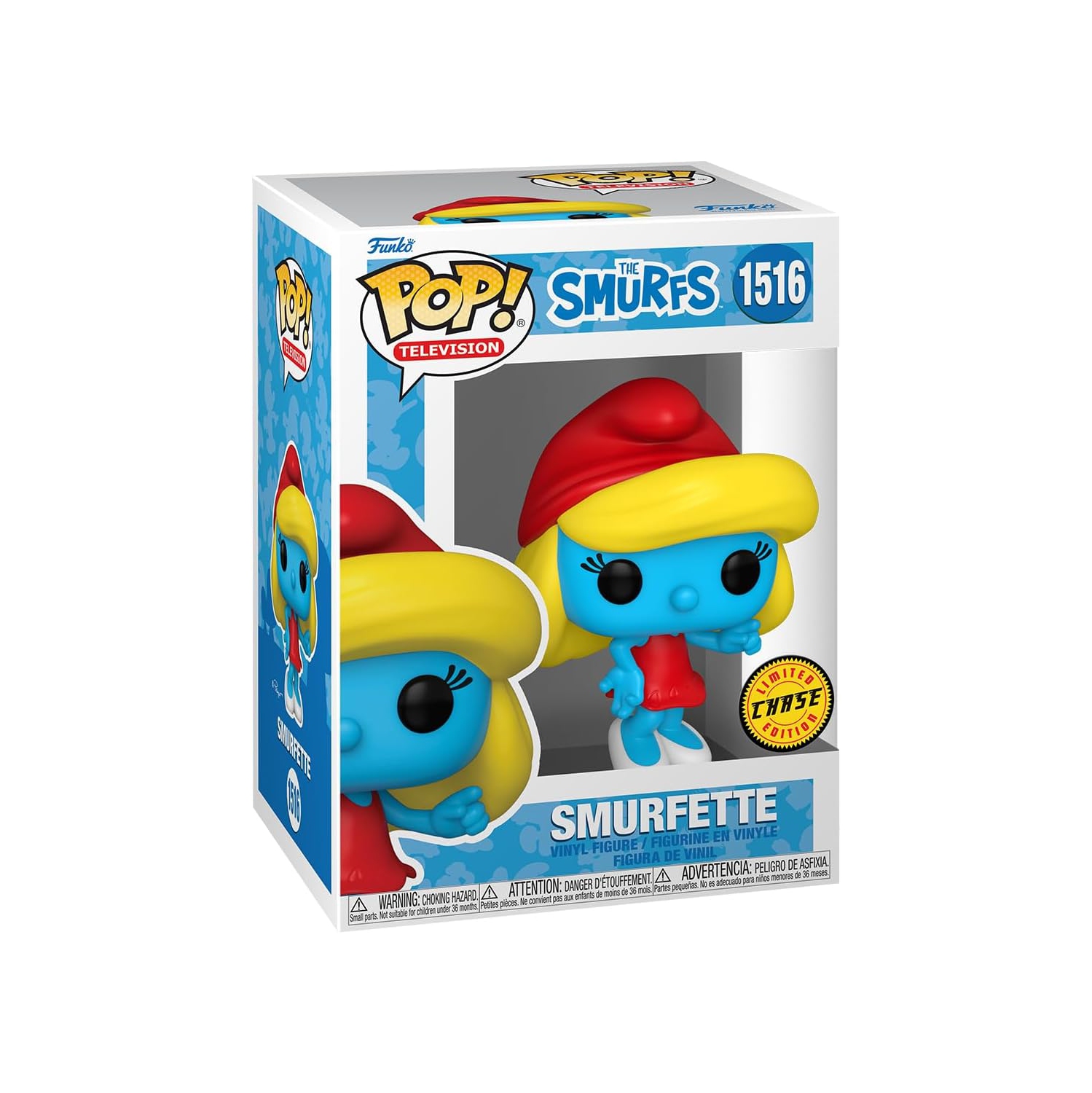 Pop Television The Smurfs 3.75 Inch Action Figure - Smurfette #1516