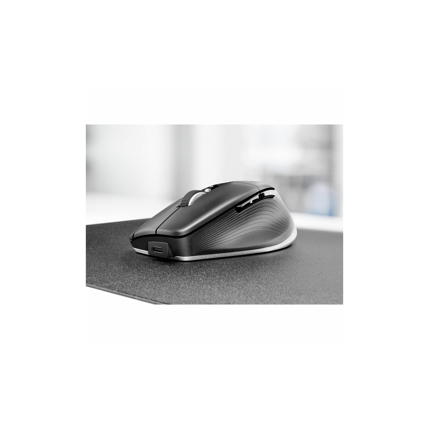 3Dconnexion CadMouse Pro 7200 DPI Wireless Optical Mouse - Black -
