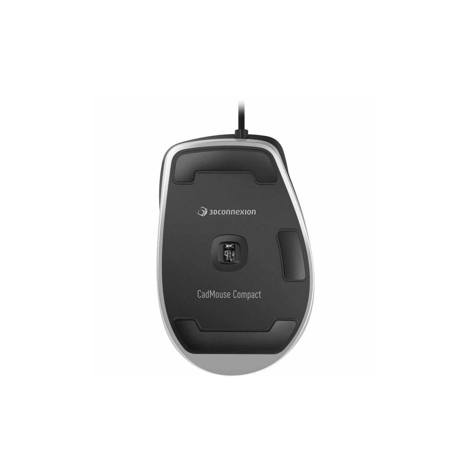 Souris optique compacte 7200&nbsp;ppp avec fil 3Dconnection CadMouse - Noir -