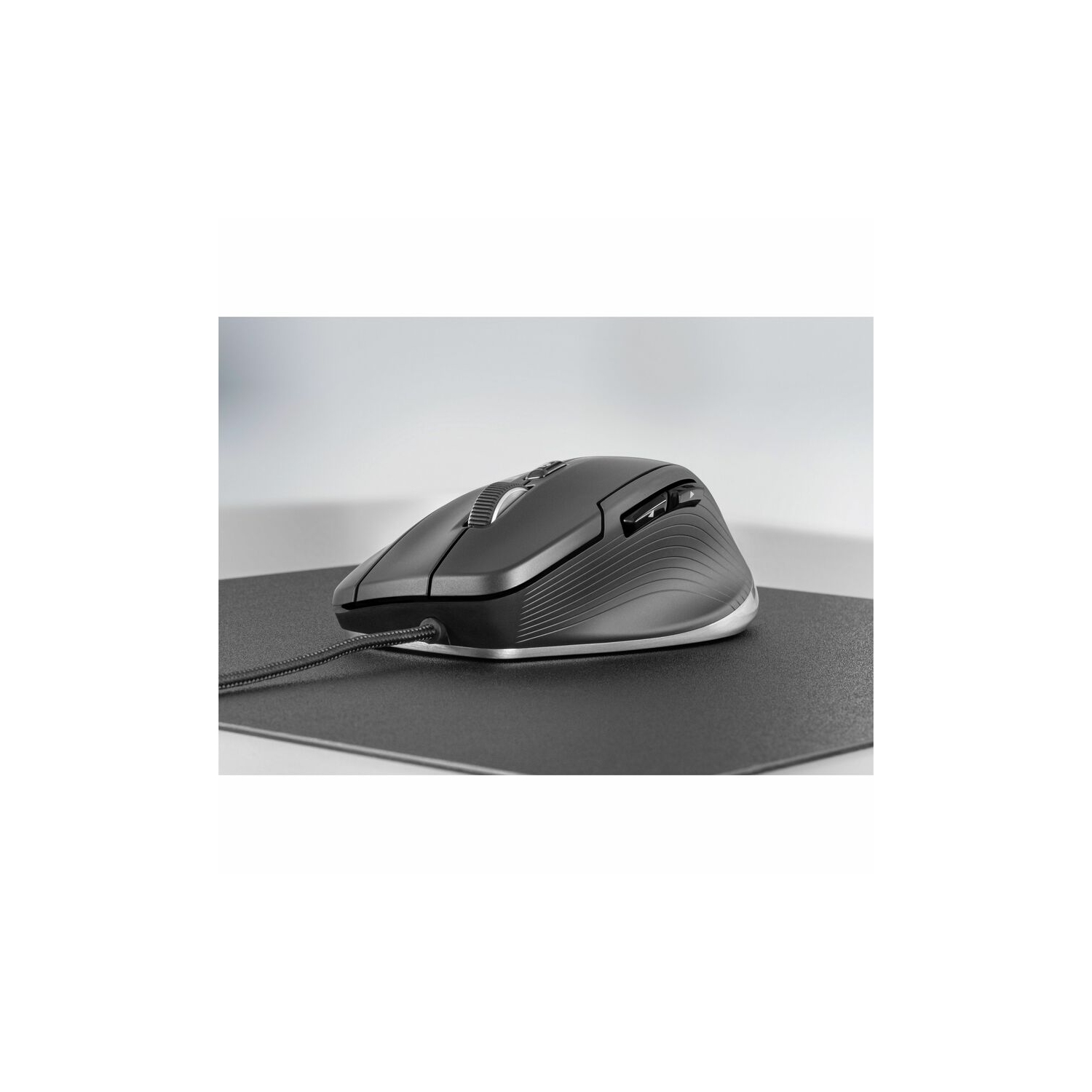 Souris optique compacte 7200&nbsp;ppp avec fil 3Dconnection CadMouse - Noir -