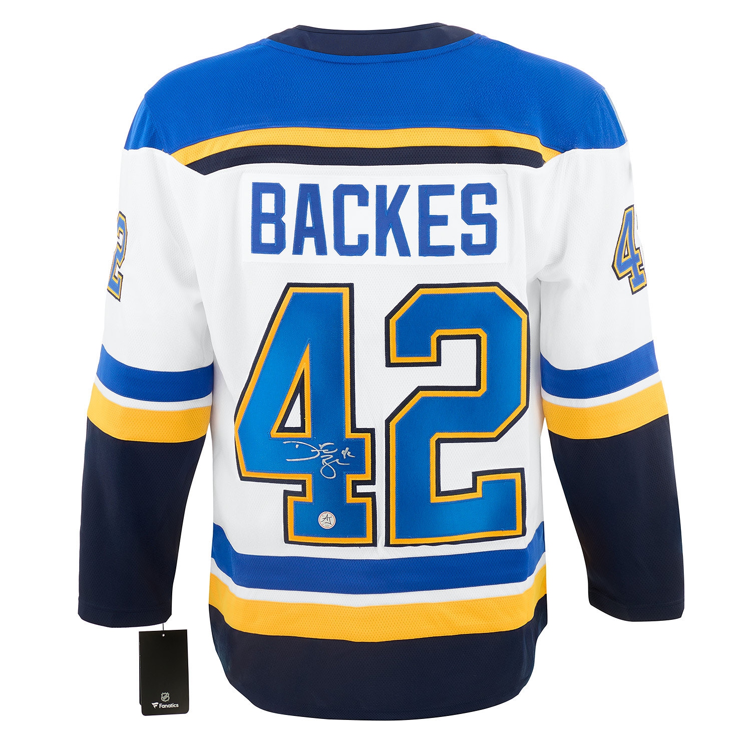 Nhl Hockey Backes Jersey St Louis Blues AJ Sports David Backes
