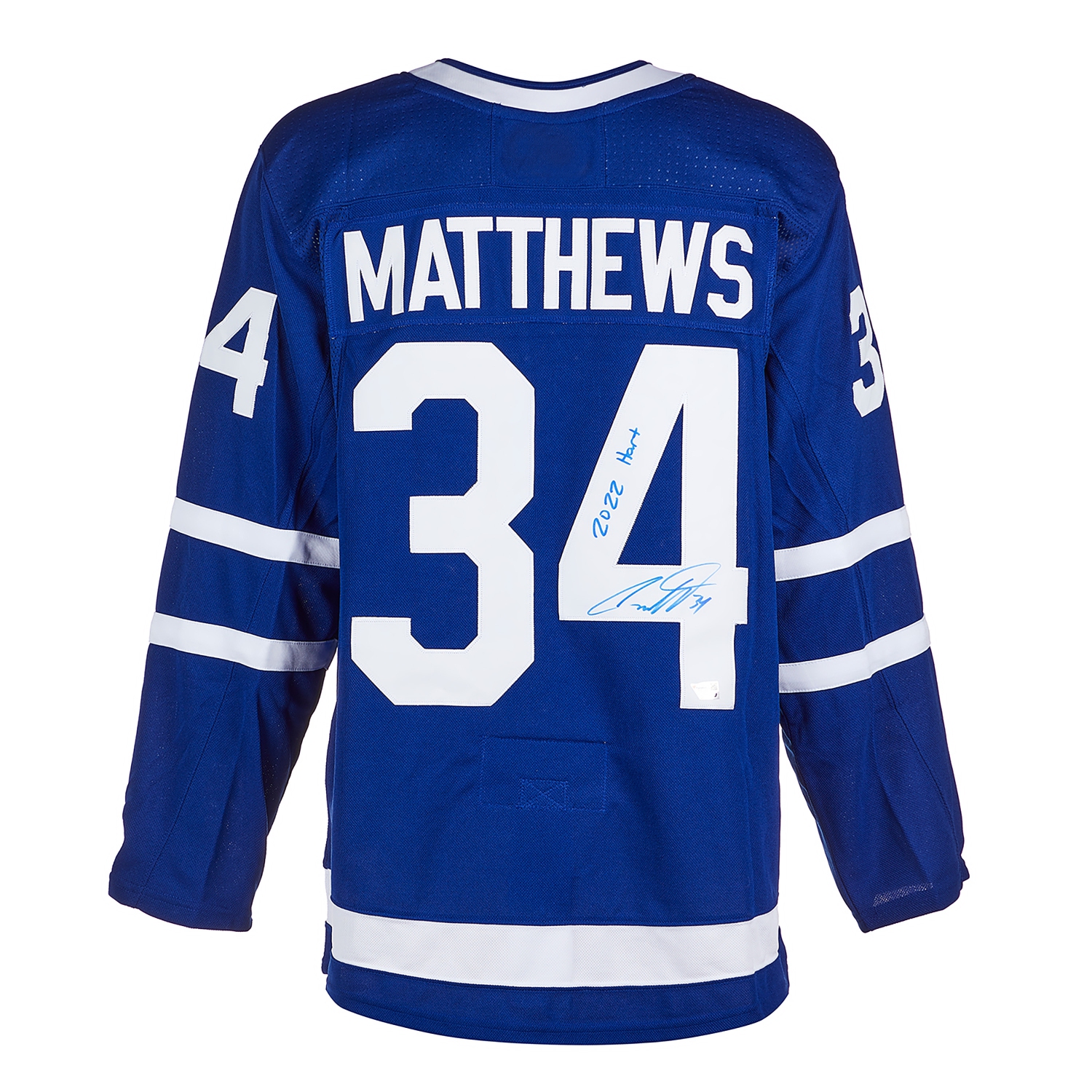 Auston Matthews Signed Toronto Blue Authentic Hockey Jersey