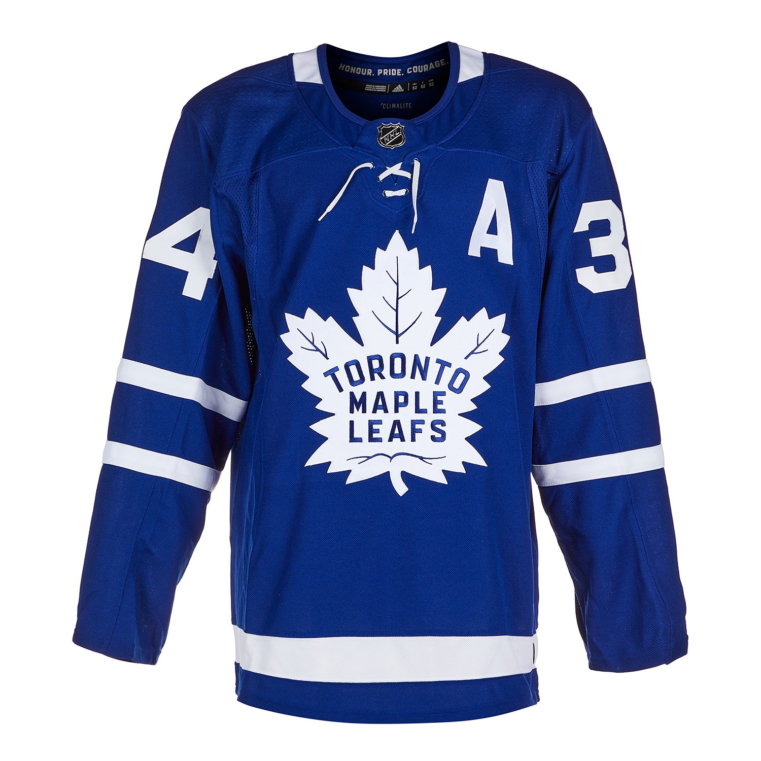 Auston Matthews Signed Toronto Blue Authentic Hockey Jersey