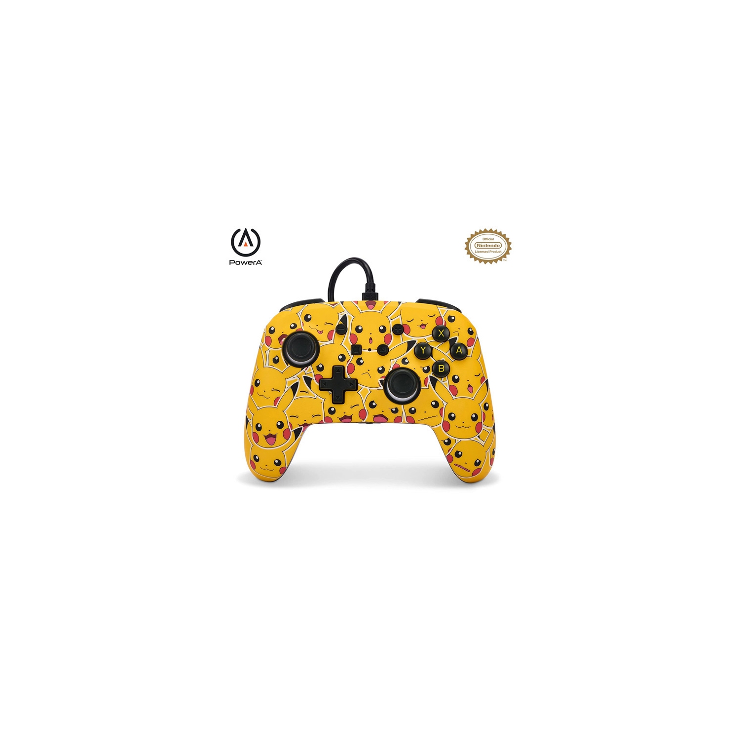 Pokemon Pikachu Moods Wired Nintendo Switch Controller