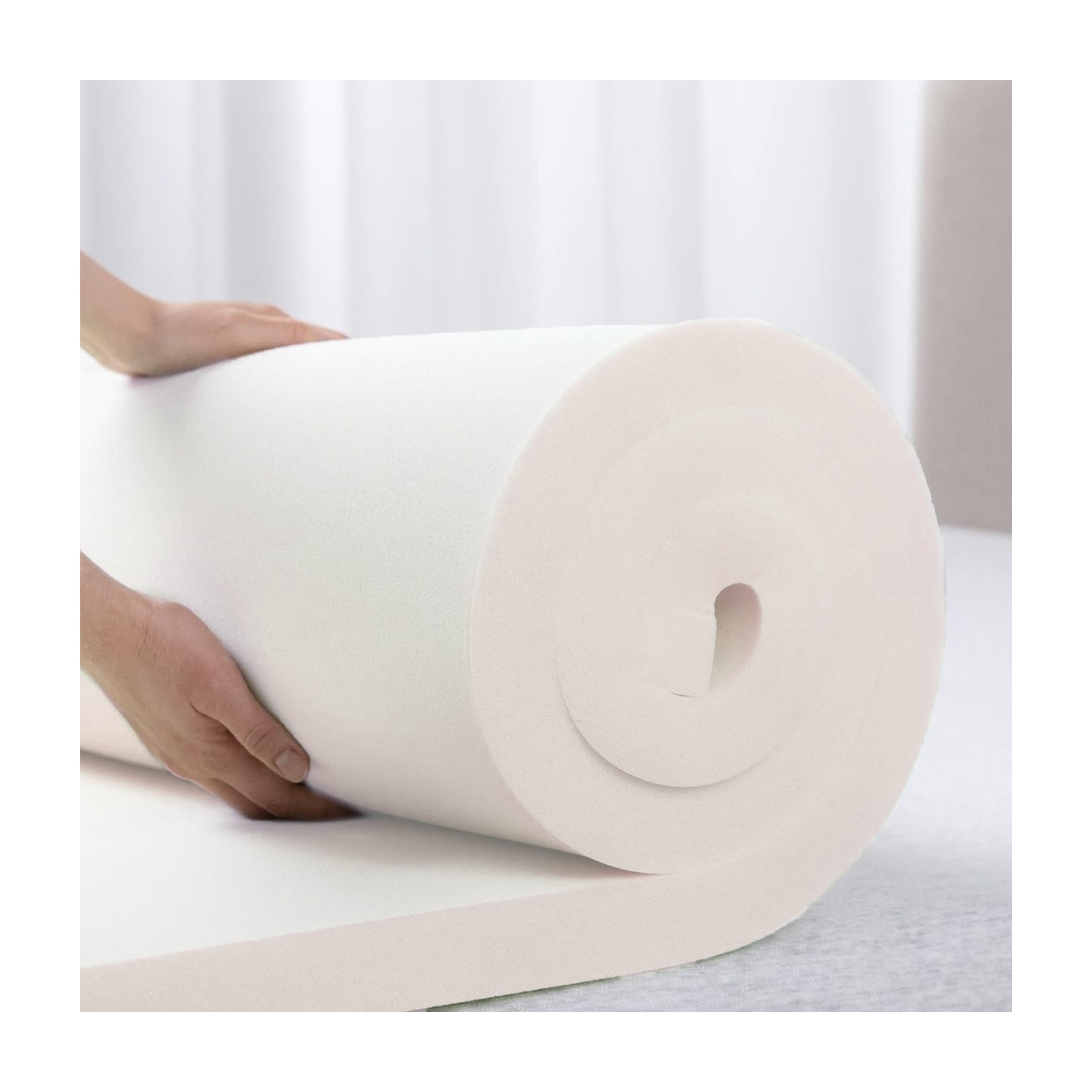 Surmatelas en mousse à mémoire infusée de gel frais de ViscoLogic Made in Canada Certifié CertiPUR-US