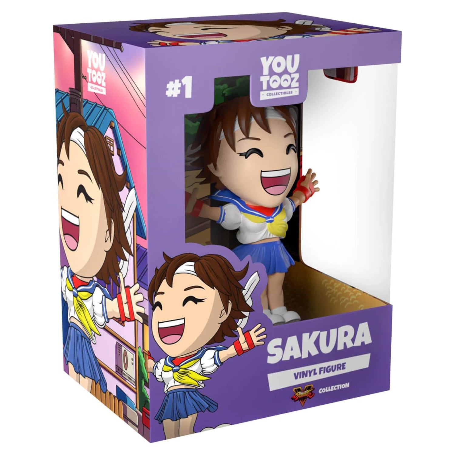 Youtooz: Street Fighter Sakura Vinyl Figure #1