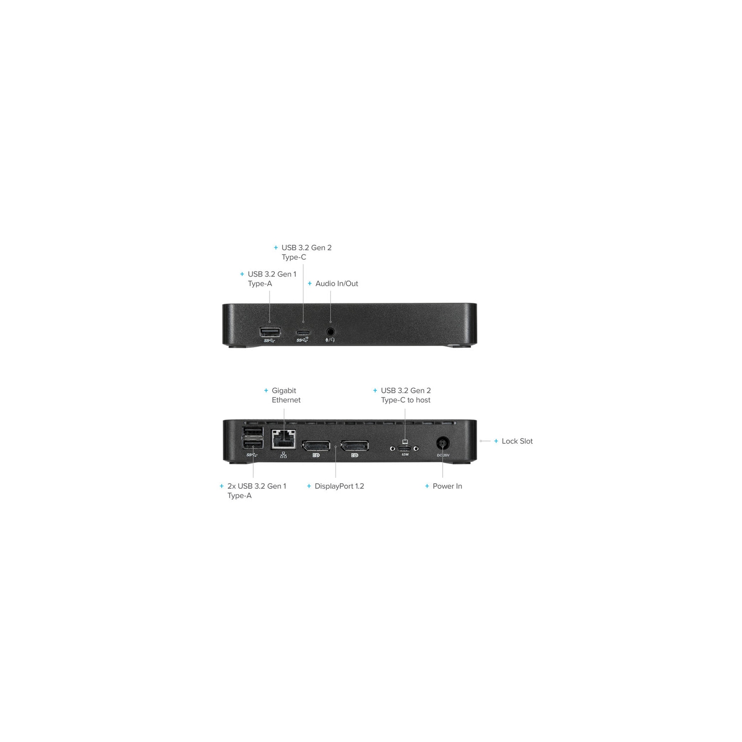 Targus USB-C Universal DV4K Docking Station - Silver