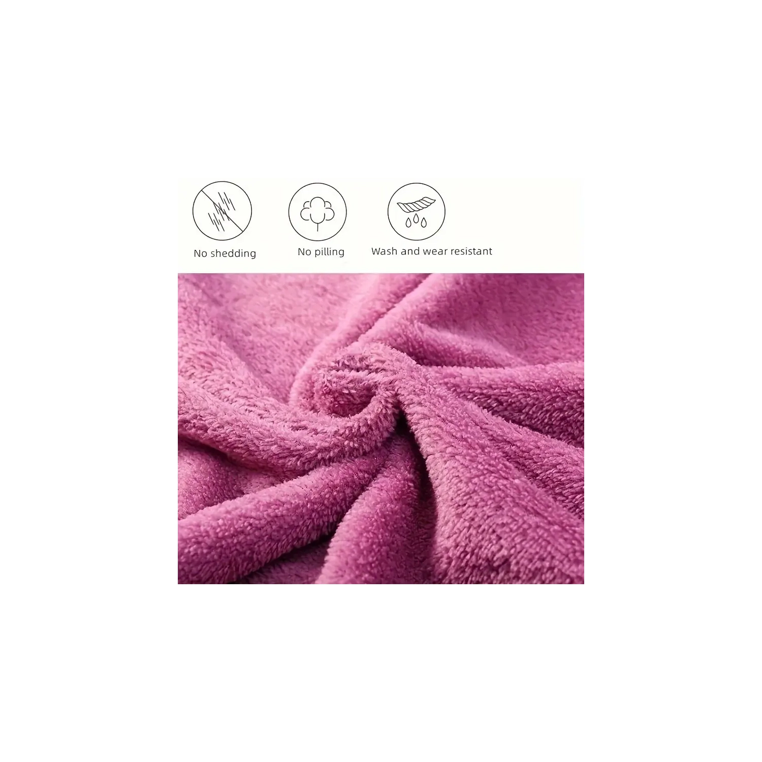 Jupe de serviette de bain portable pour femme | velours corail aux haricots violets doux, séchage rapide et absorbant l'eau