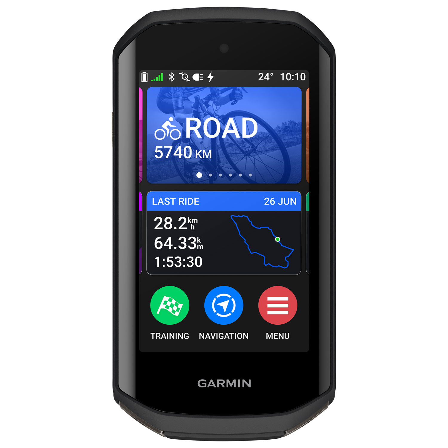 Compteur de vélo avancé avec GPS Edge 1050 de Garmin