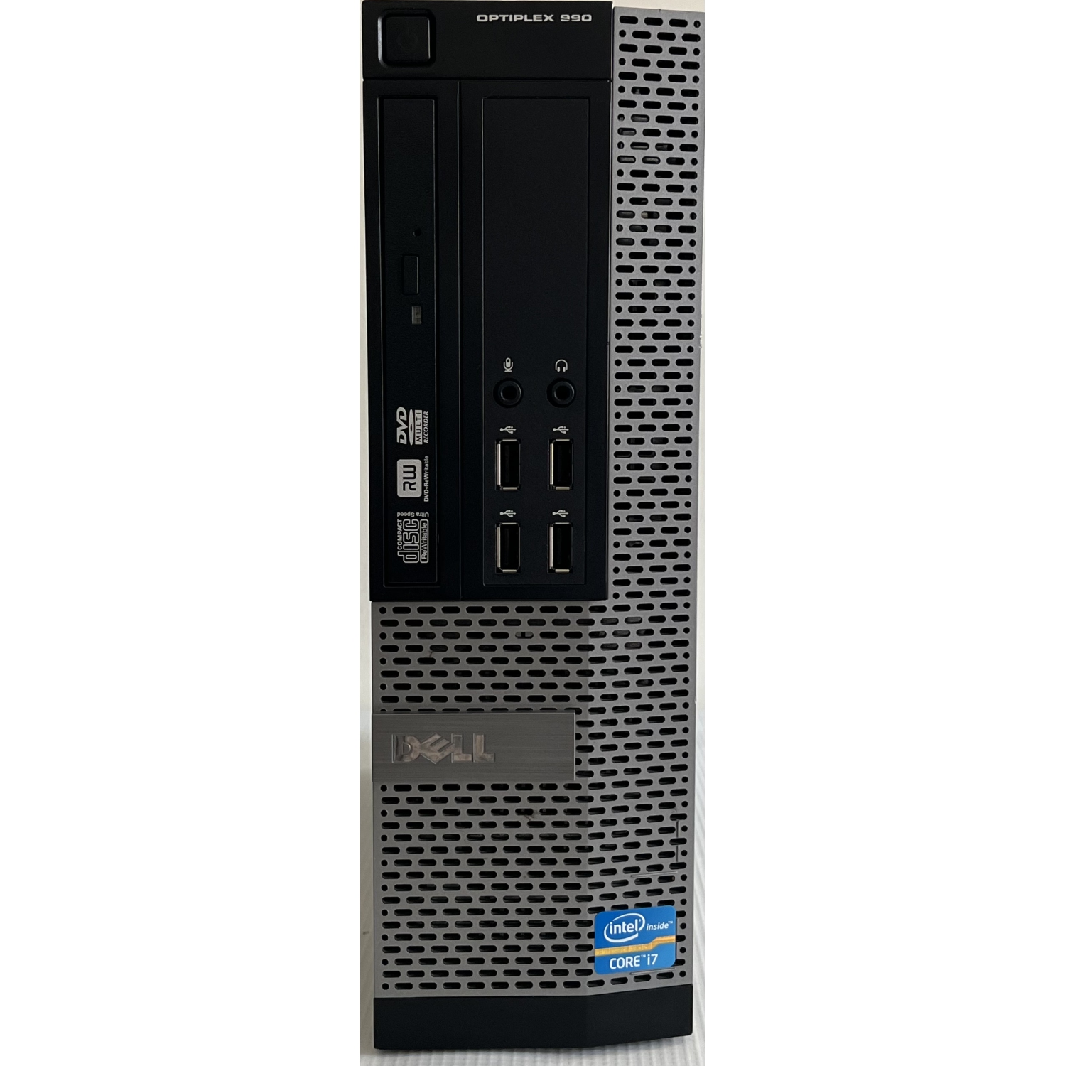 Refurbished (Good) Dell OptiPlex 990, SFF, Core i7-2600 up to 3.80 GHz, 4GB DDR3, 500GB HDD, Win10 Pro