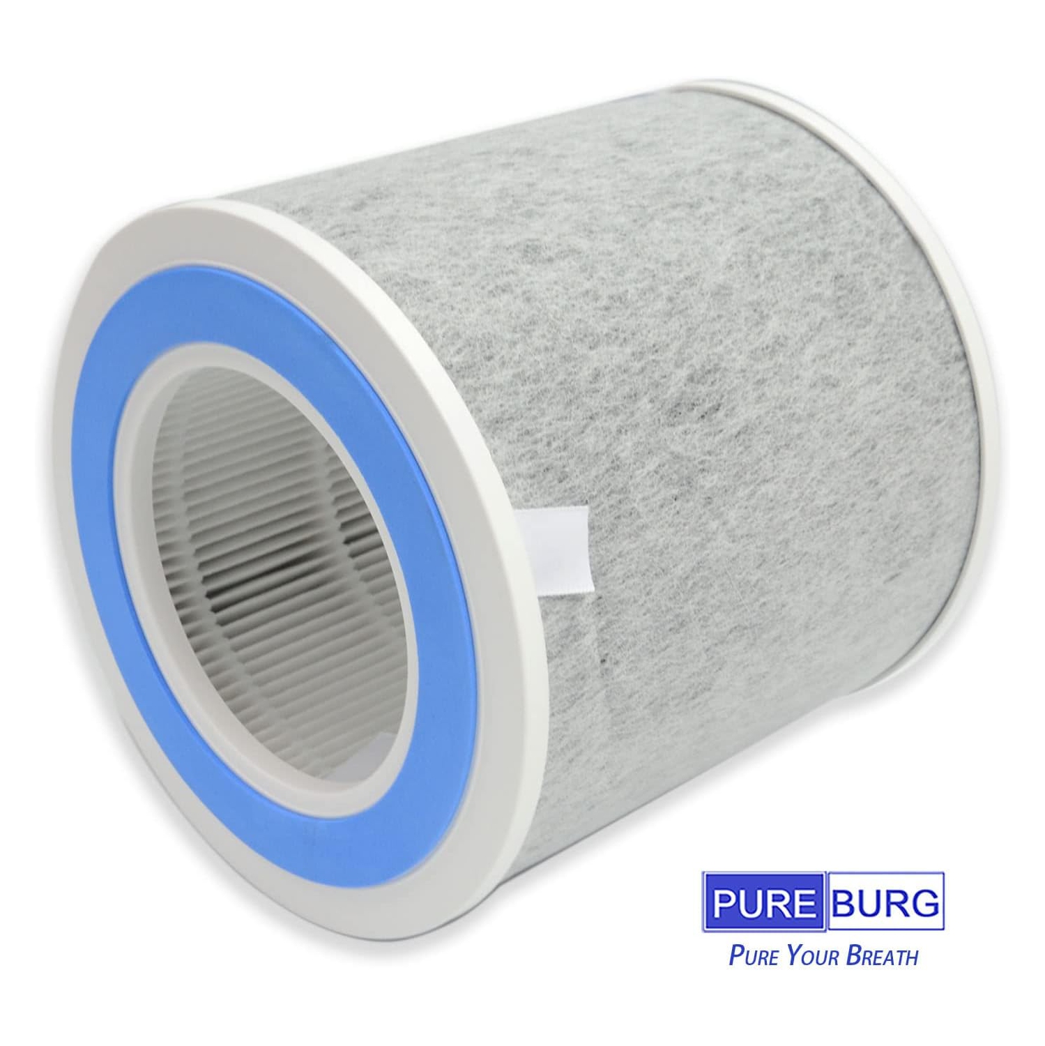 HP100 Replacement True HEPA Filters Compatible with Shark HP100 HP102 HC450 HC451 HC452 Air Purifiers, Part Number HE1FKBAS,H13 4-Stage Filtration