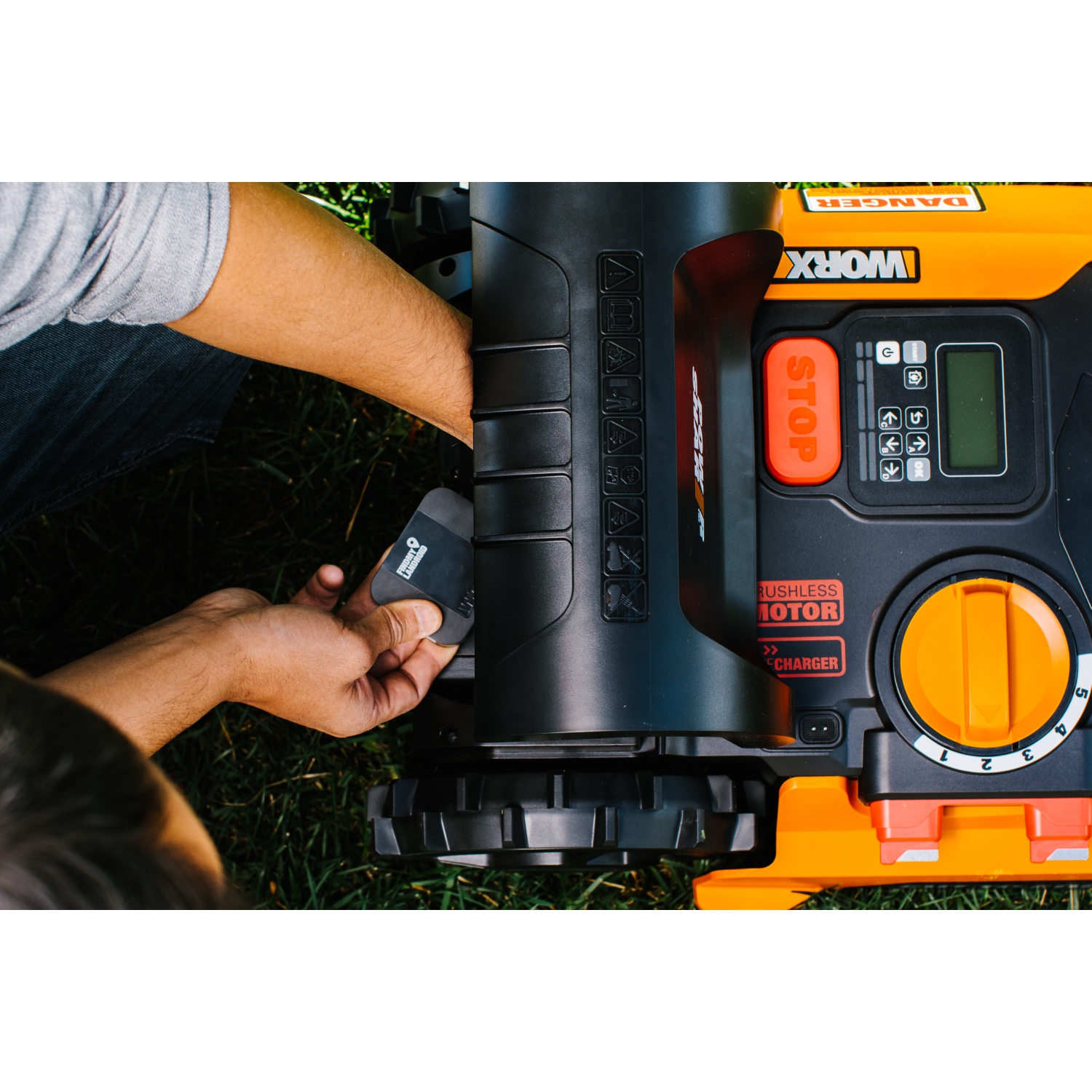 WORX WA0856 trouver mon Landroid pour Landorid Vision GPS emplacement dispositif antivol