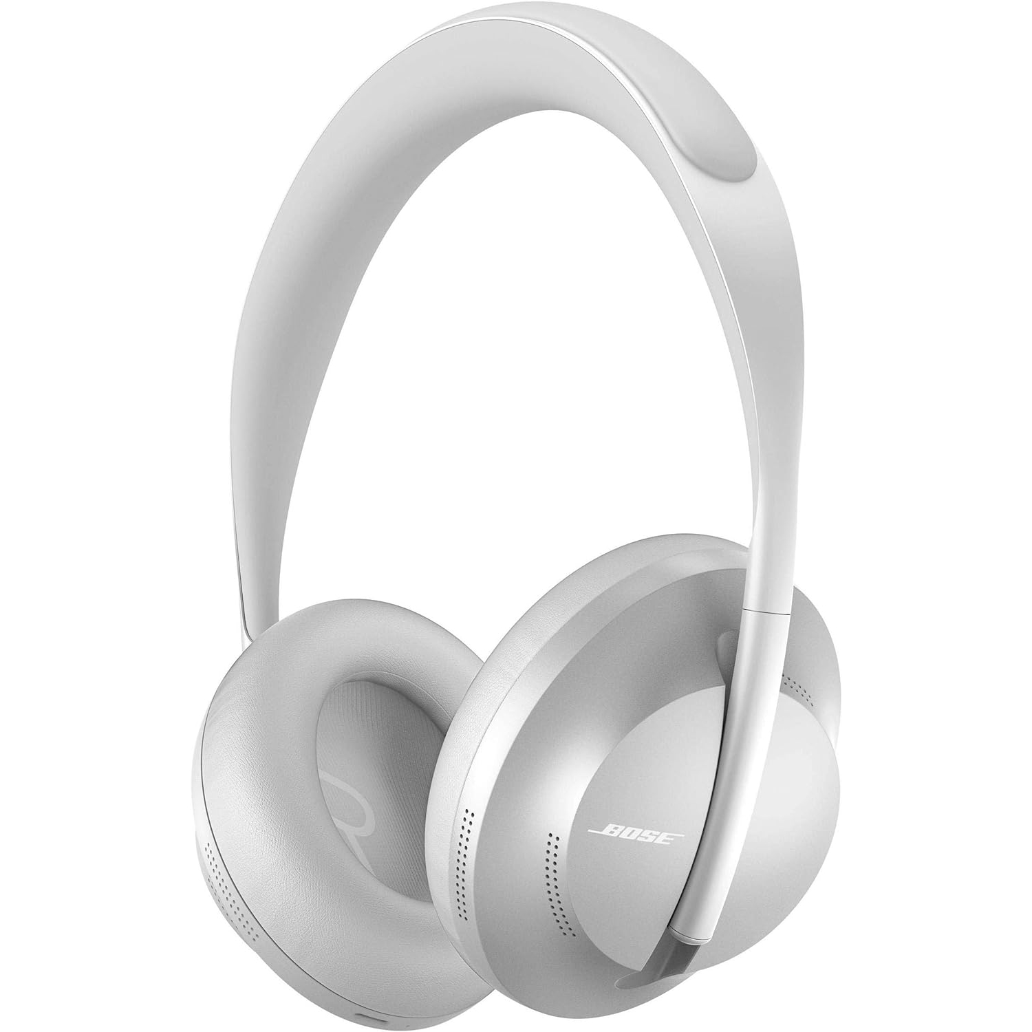 Refurbished (Good) - Bose Noise Cancelling Over Ear, Wireless Bluetooth Headphones 700 (Luxe Silver)