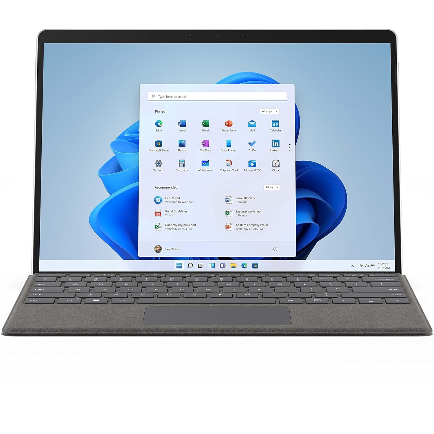 Refurbished (Good) Microsoft Surface PRO 8 LTE i5 1145G7 @ 4.4 GHz 16GB Ram 256GB SSD 12.3" PixelSense Touch Win 11 PRO (With Slim Keyboard and Pen)
