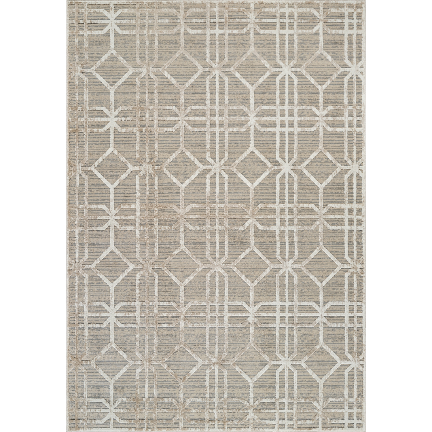 Rug Branch Kiona Modern Trellis Indoor Area Rug