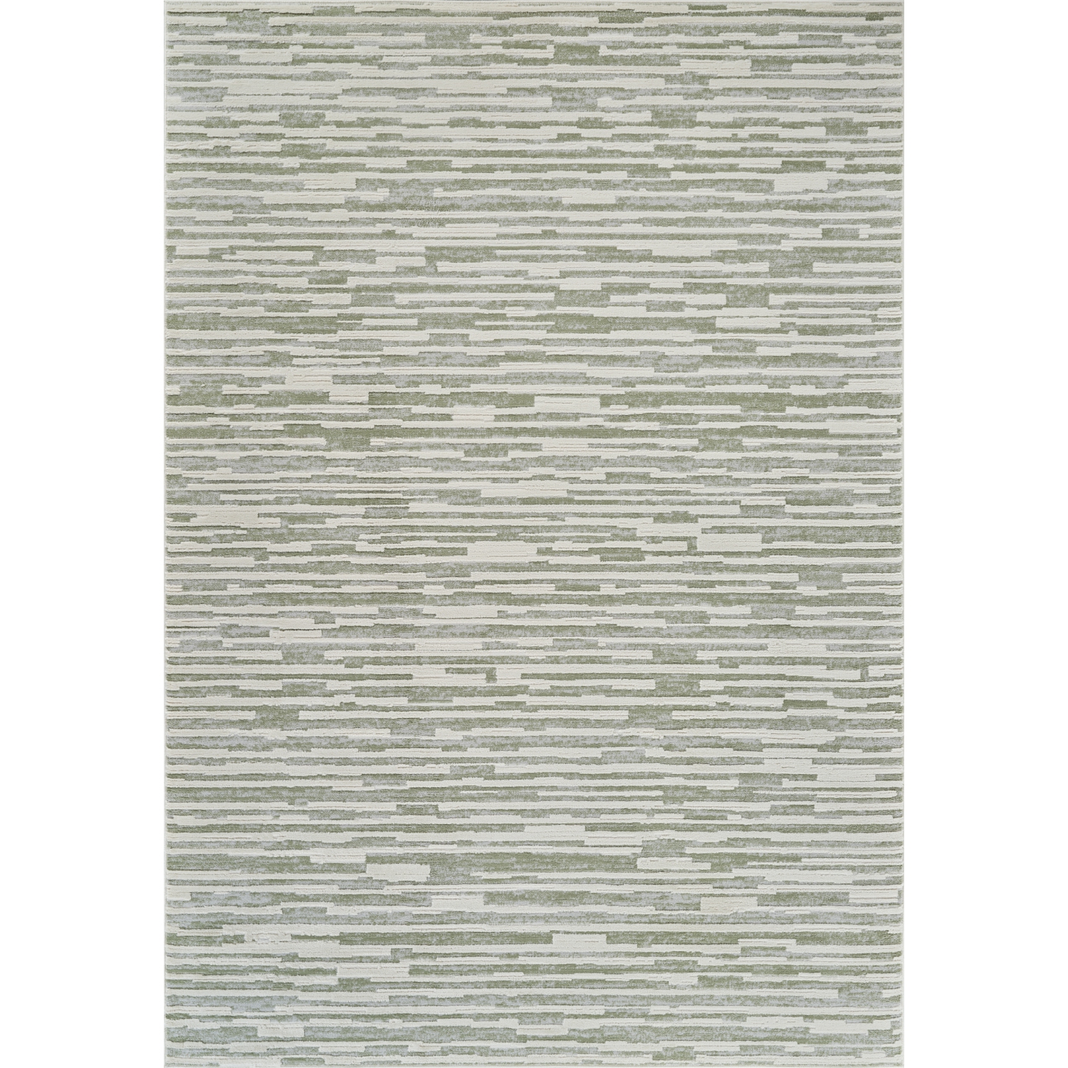 Rug Branch Riva Contemporary Abstract Green/Beige Indoor Area Rug