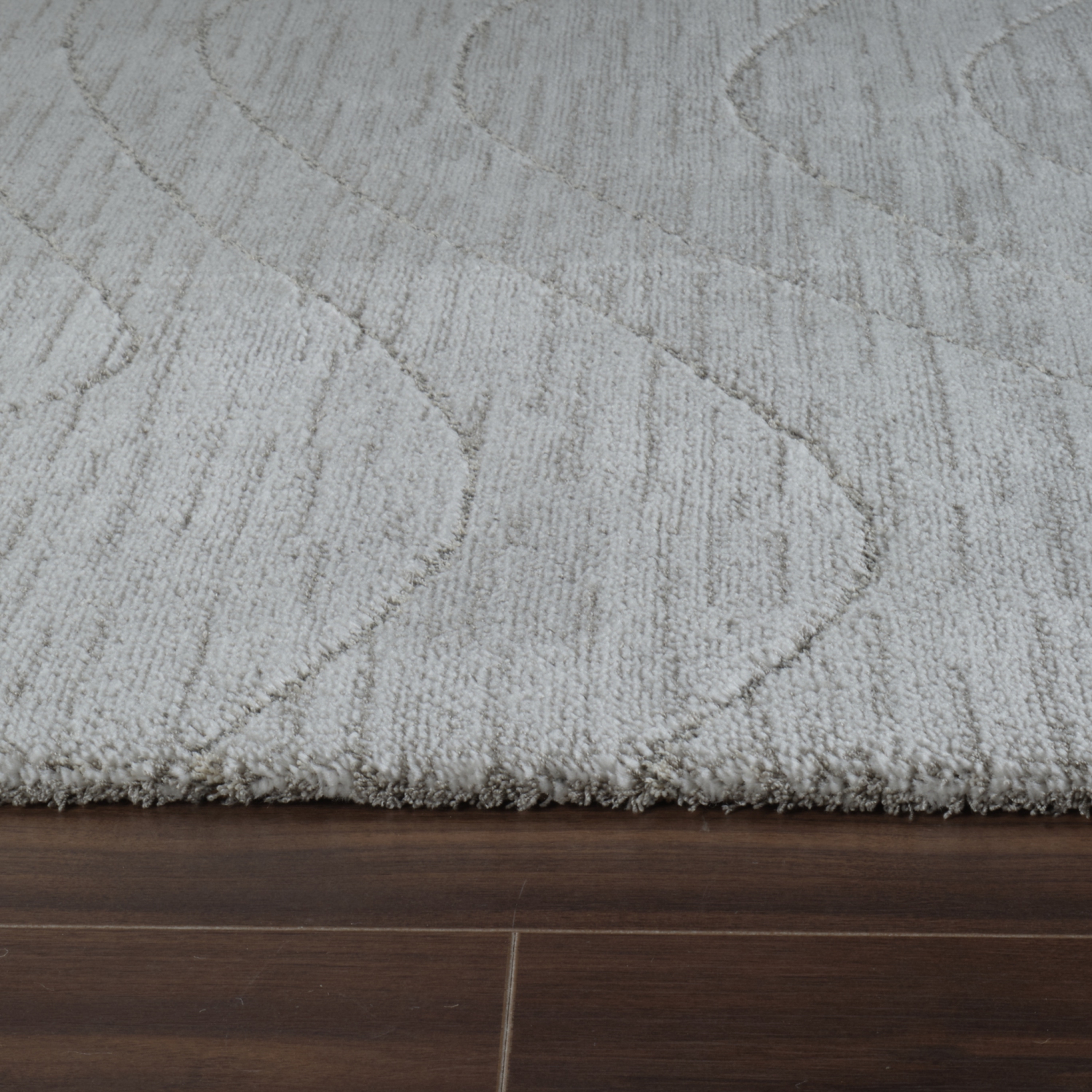 Rug Branch Rahil Comtemporary Abstract Grey/Cream Indoor Area Rug