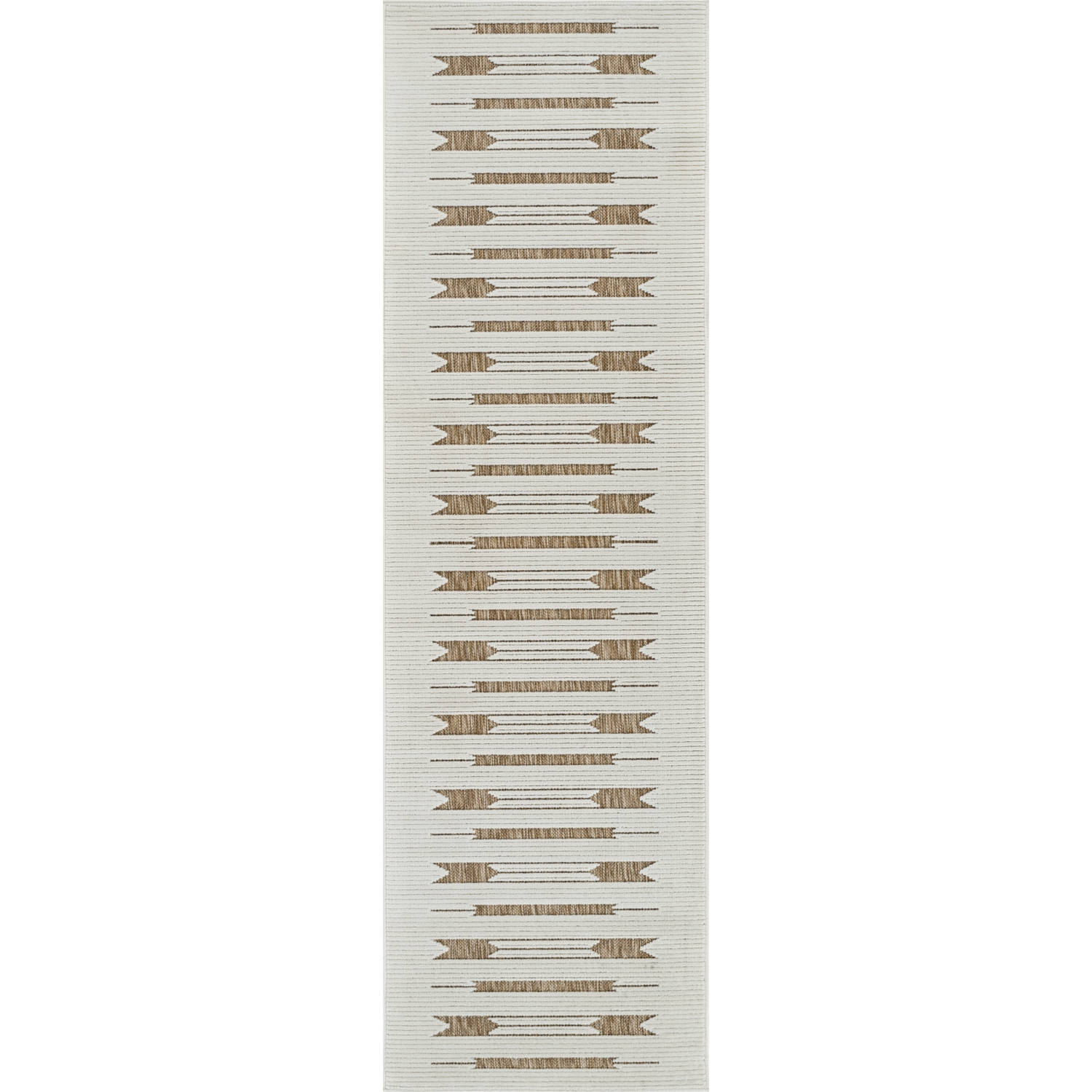 Rug Branch Axis Contemporary Geometric Beige/Brown Indoor Area Rug