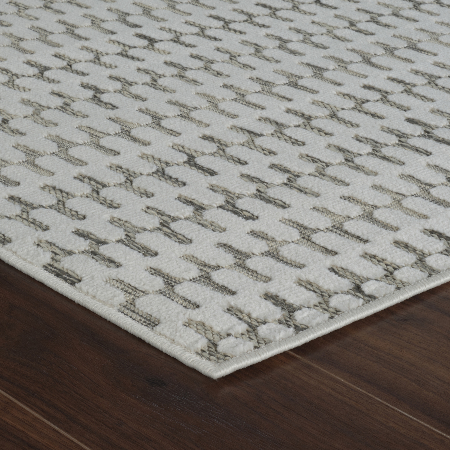 Rug Branch Lavinia Contemporary Geometric Cream/Beige Indoor Area Rug