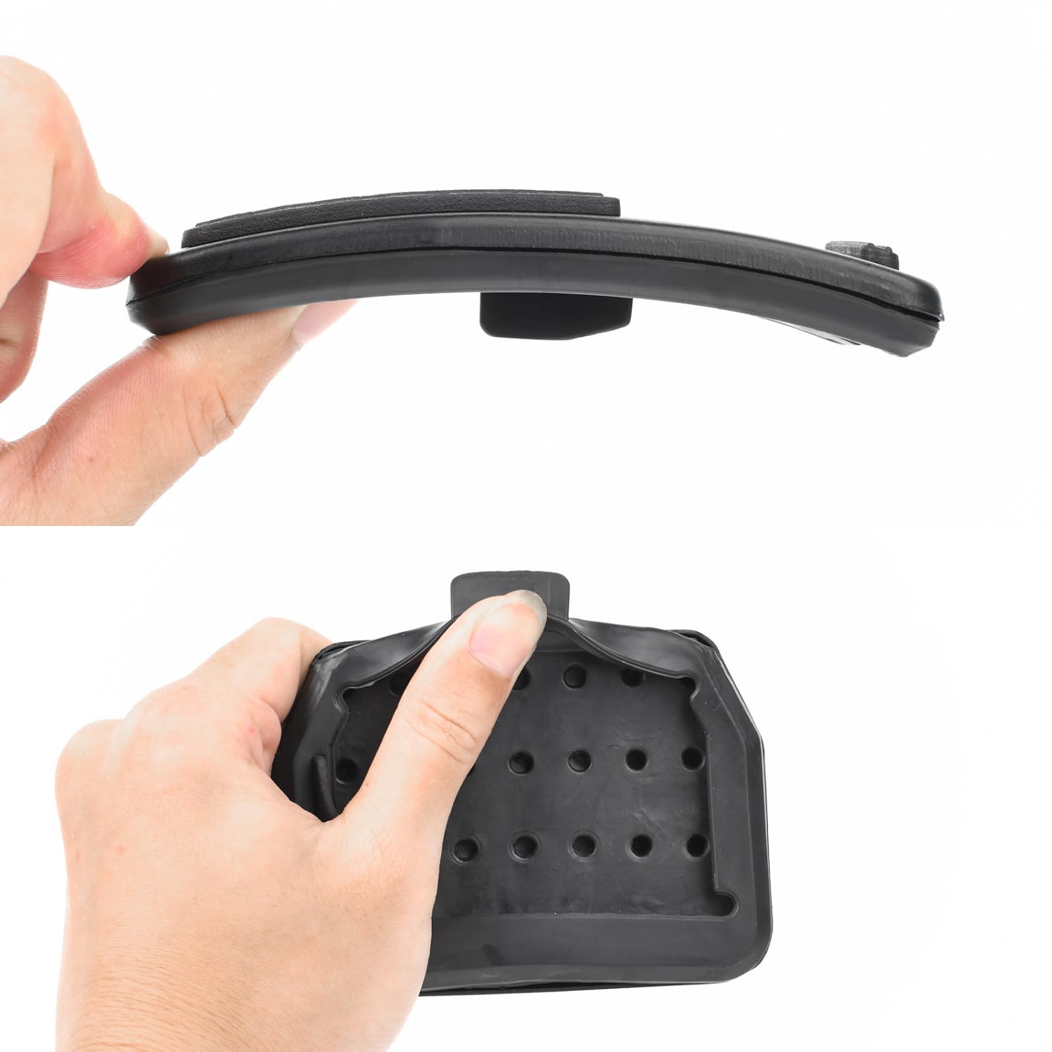 Upgraded Foot Pedal Pads Set for Tesla Model 3 Model Y, Non-Slip Performance Aluminum Car Accessories Brake & Accelerator Pedal Covers for Model 3/Y