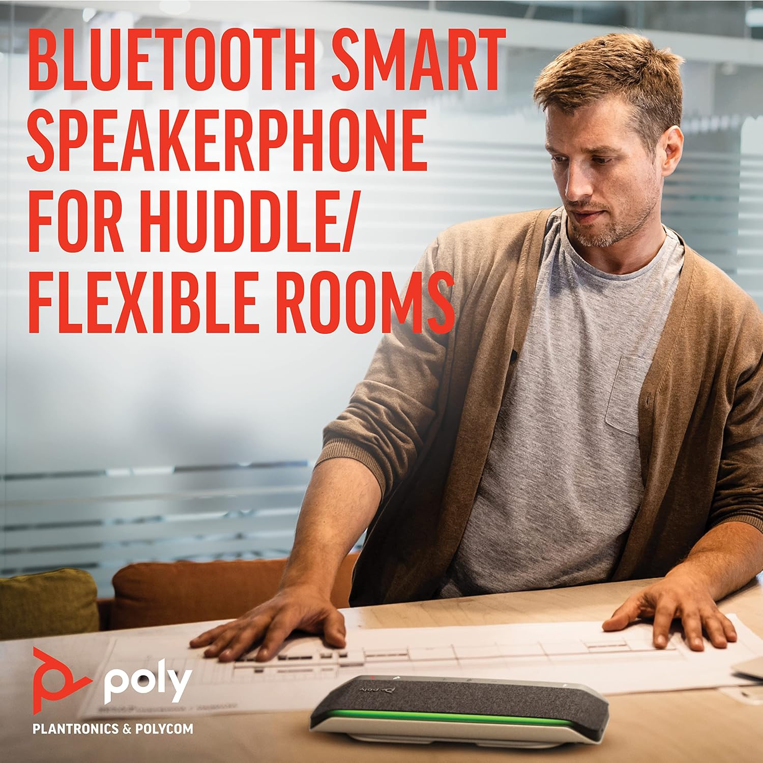 Écouteurs 100 % sans fil Bluetooth avec microphone Polyg de HPI - Argenté