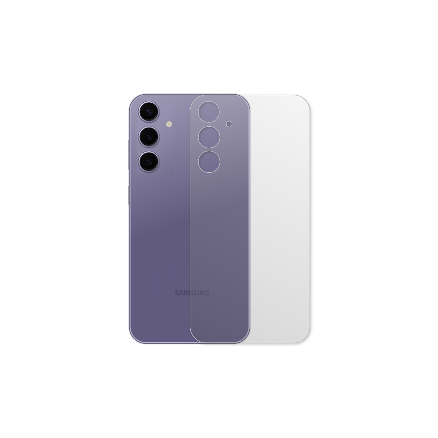 Ghost Armor Samsung Galaxy S24 Plus Full Matte Kit - Front & Back Protector - Military Grade Polyurethane