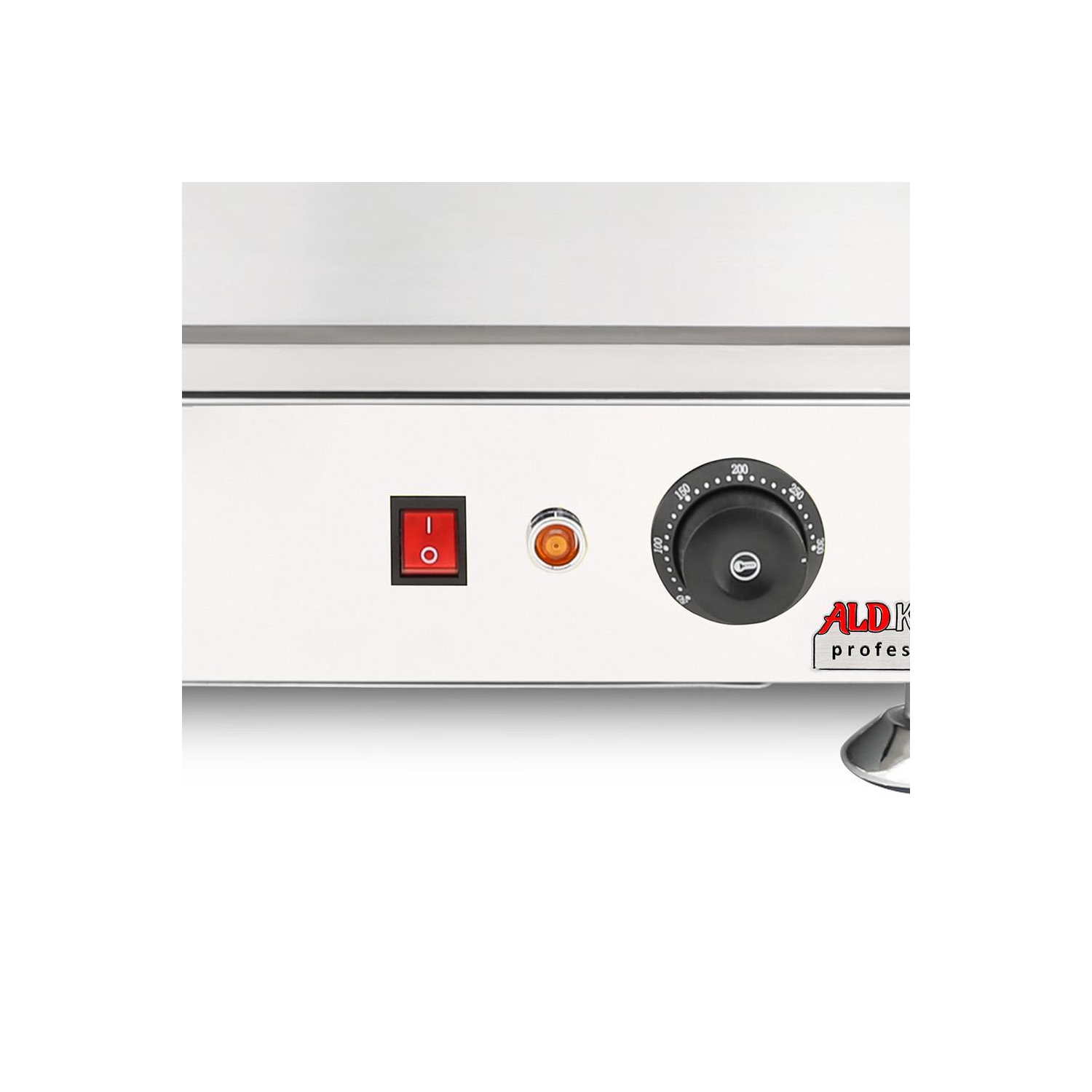 AP-420 Flat Top Griddle | Teppanyaki Grill with Three Thermostats | 110V