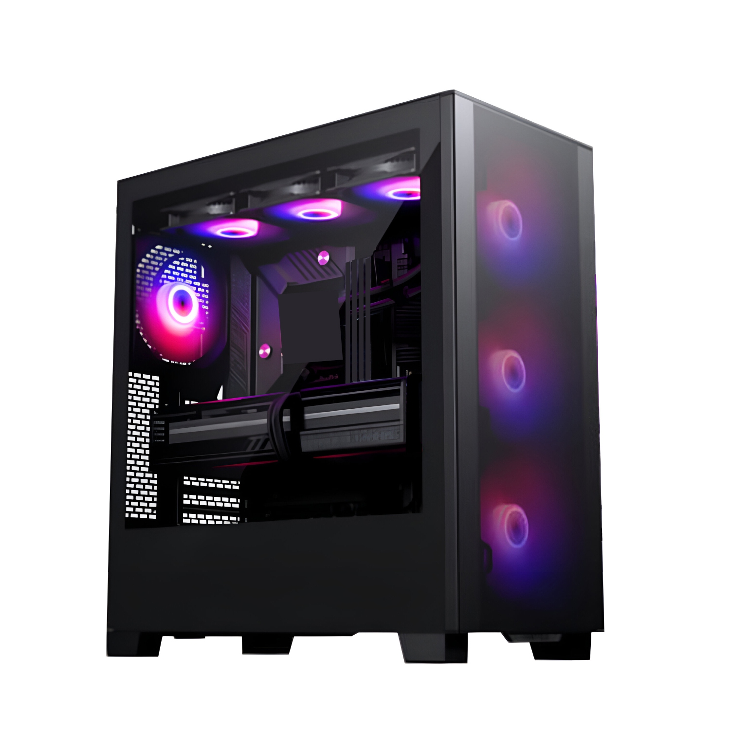 Zonic Gaming PC - Liquid Cooled Intel i9-13900KF, ASUS GeForce RTX 4090 DLSS AI Powered Performance, 32GB DDR5, 2TB SSD, Windows 11