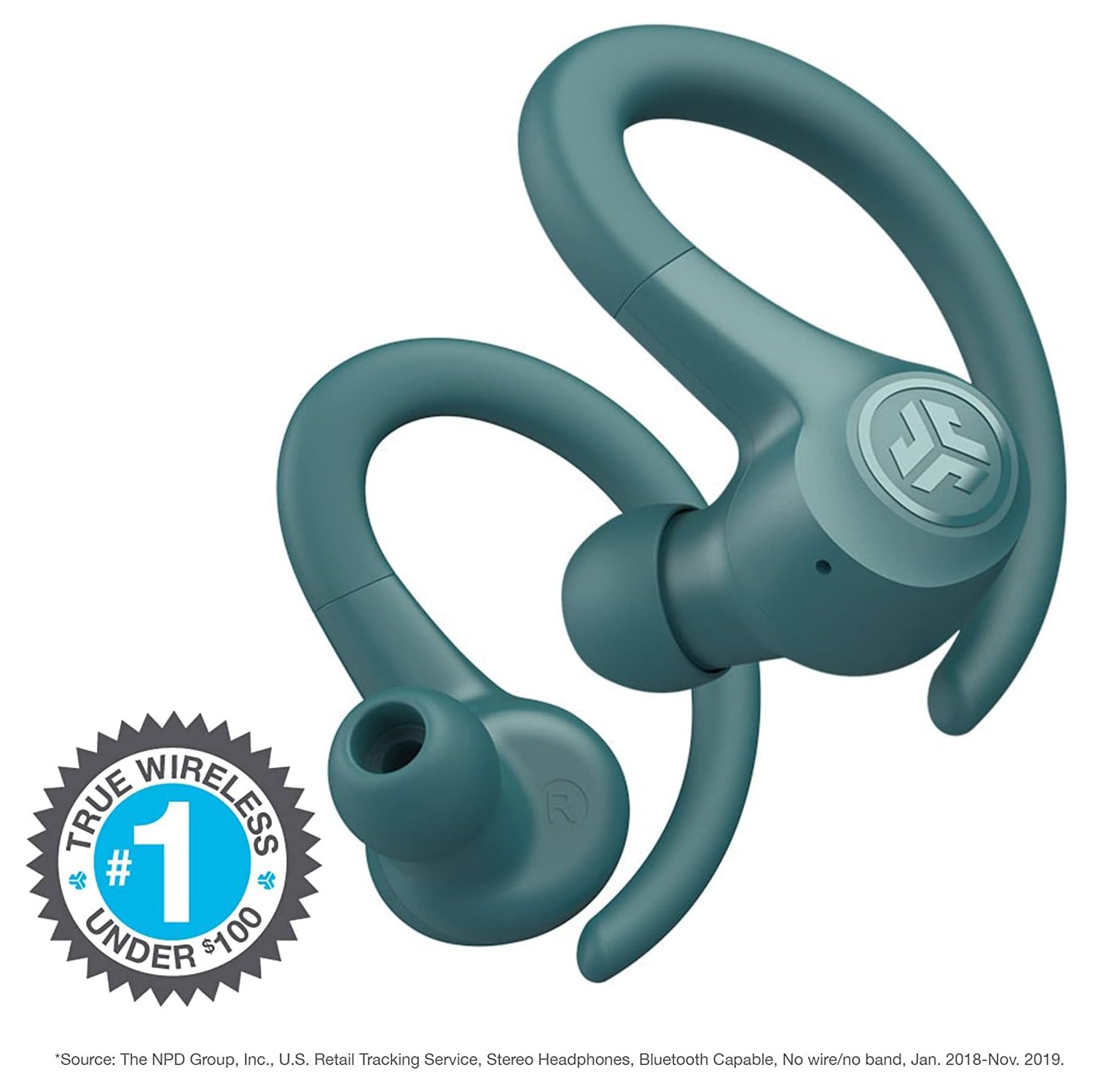 Wireless Workout Earbuds Featuring C3 Clear Calling, Secure Earhook Sport Design, 32+ Hour Bluetooth Playtime, and 3 EQ Sound Settings
