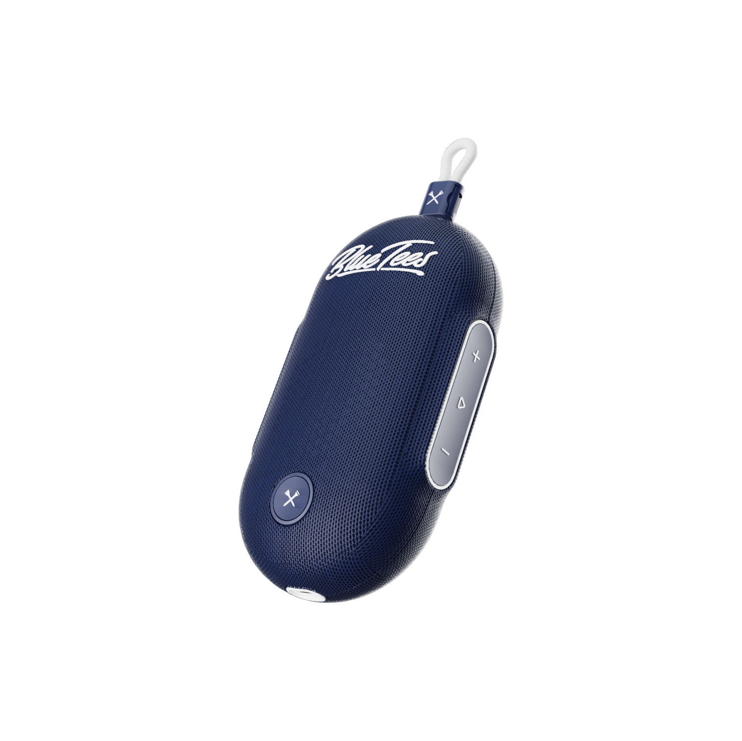 Blue Tees PLAYER GO GPS SPEAKER | GPS Distances, Magnet Strip, Links Party Pairing, IPX7 Waterproof, 100 Foot Range, 360° Sound | Navy