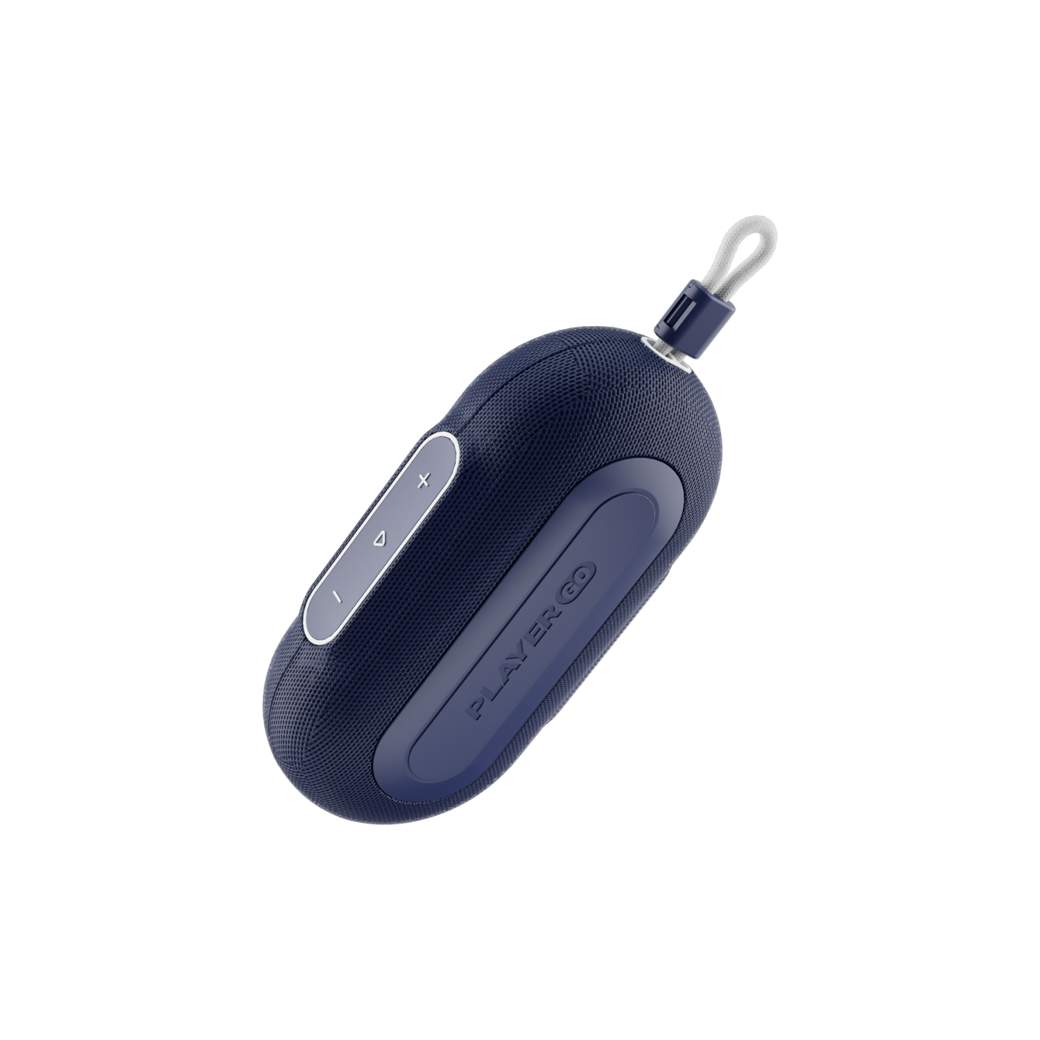 Blue Tees PLAYER GO GPS SPEAKER | GPS Distances, Magnet Strip, Links Party Pairing, IPX7 Waterproof, 100 Foot Range, 360° Sound | Navy