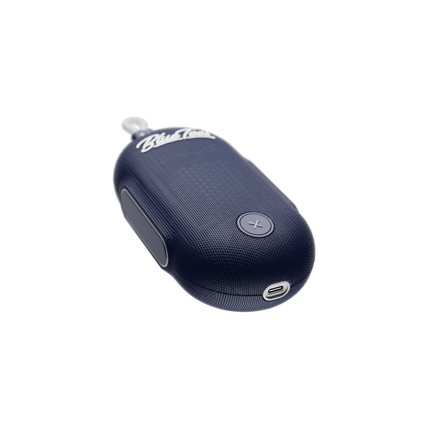 Blue Tees PLAYER GO GPS SPEAKER | GPS Distances, Magnet Strip, Links Party Pairing, IPX7 Waterproof, 100 Foot Range, 360° Sound | Navy