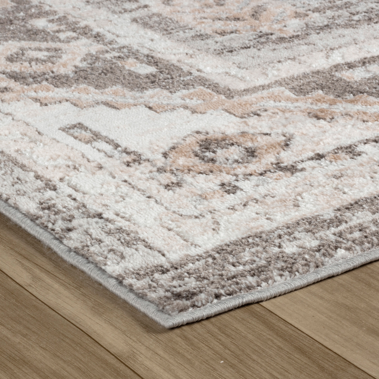 Rug Branch Karsin Traditional Oriental Grey/Beige Indoor Area Rug