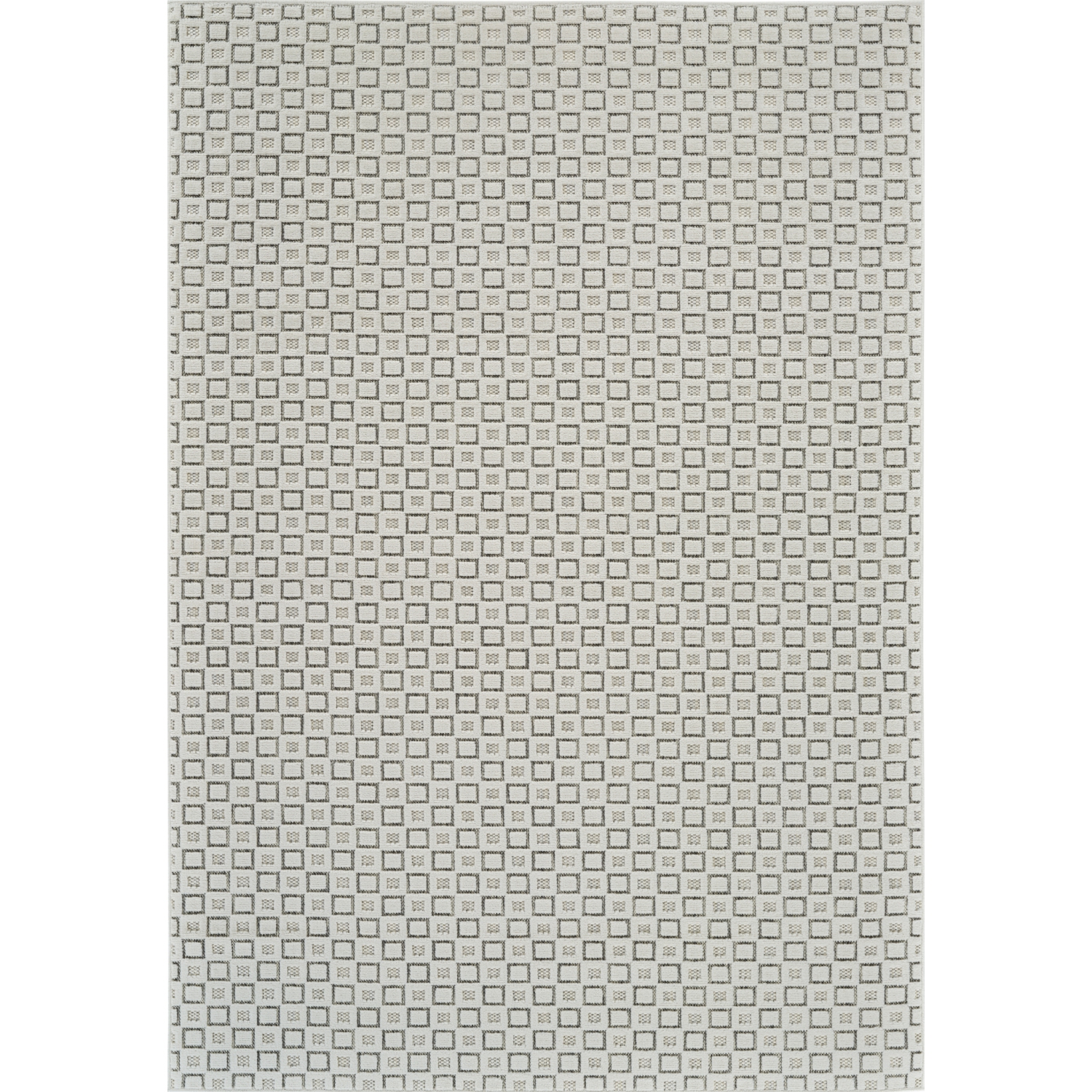 Rug Branch Vector Contemporary Geometric Cream/Beige Indoor Area Rug