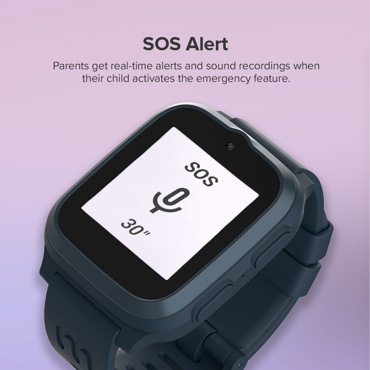 myFirst Fone S3+ Kids Smart Watch Phone eSIM Technology GPS Tracker, Video & Voice Call, Messaging, SOS Button - Gift For Boy Ages 5-12 (North