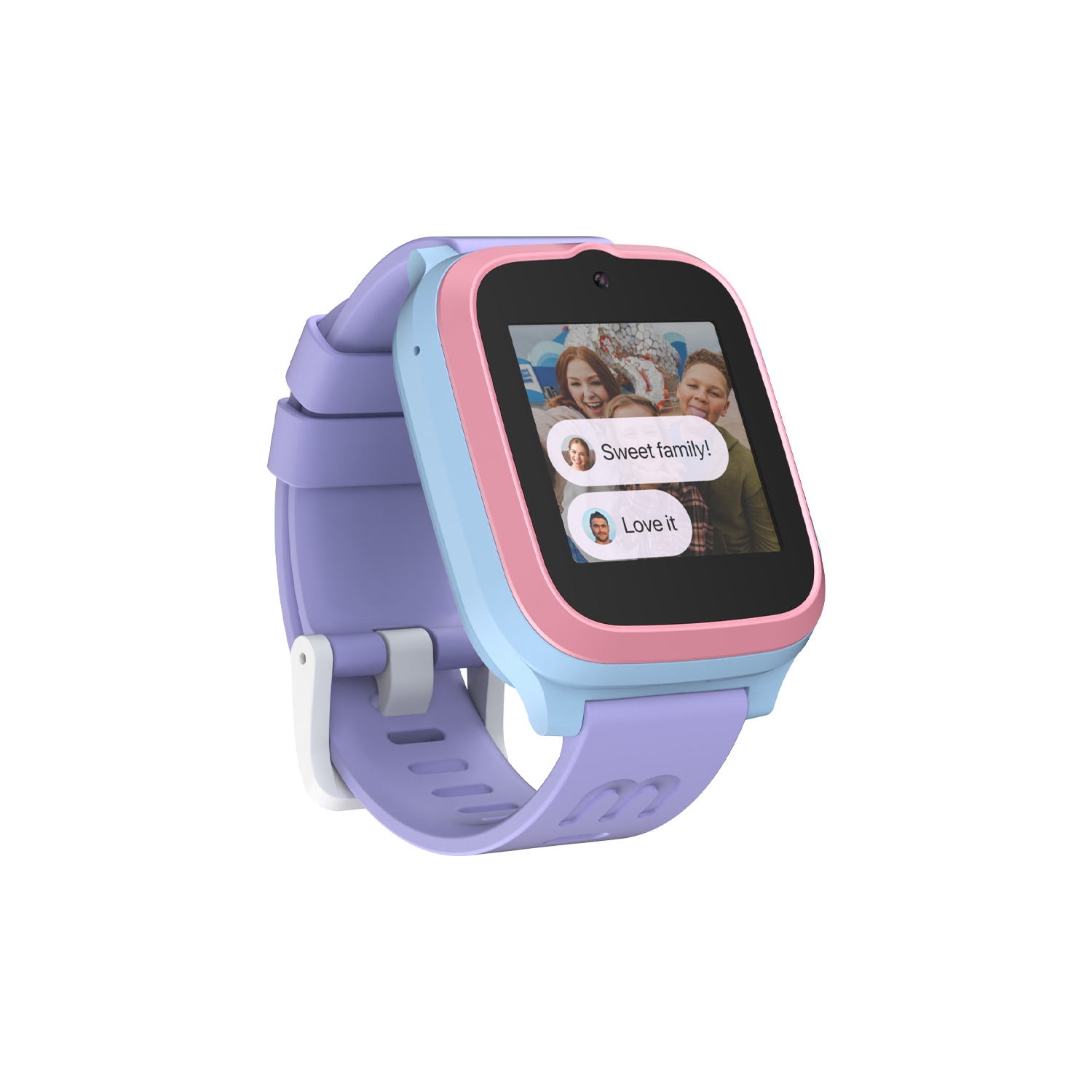 myFirst Fone S3+ Kids Smart Watch Phone eSIM Technology GPS Tracker, Video & Voice Call, Messaging, SOS Button - Gift For Girl Ages 5-12 (North