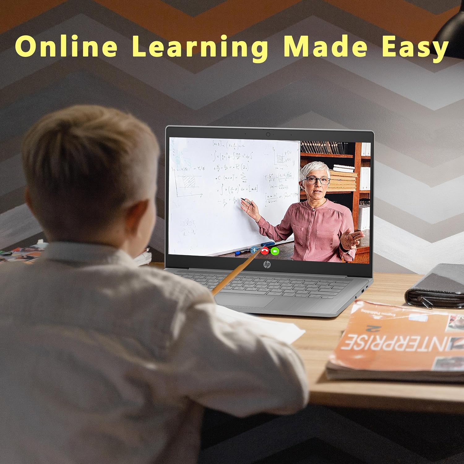 HP Chromebook 14" HD Laptop, Intel Celeron N4120, 64GB eMMC, 4GB RAM, Intel UHD Graphics 600, 720p HD Camera, Wi-Fi 5, Bluetooth, Modern Gray, Chrome