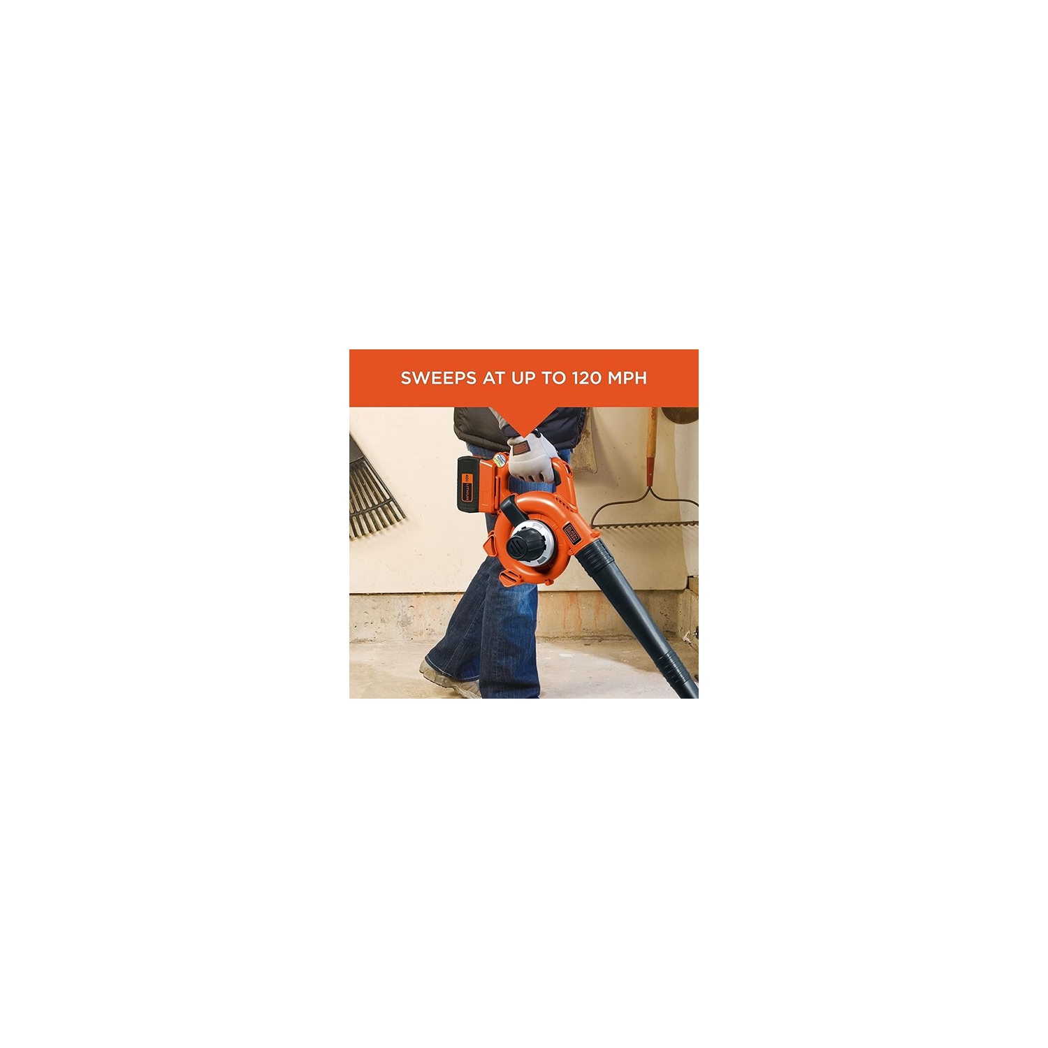 BLACK+DECKER 40V LI Sweeper Vacuum