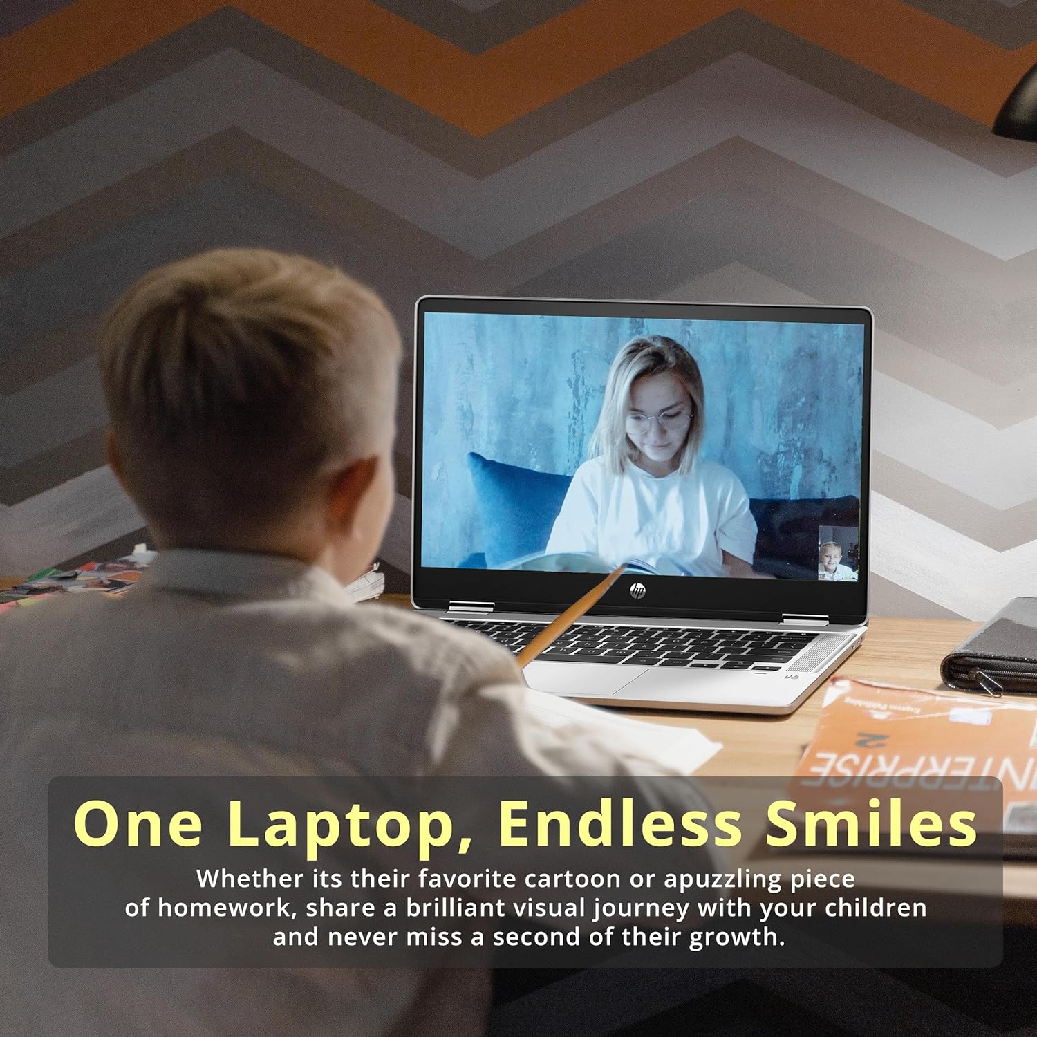 HP X360 2-in-1 Chromebook 14" HD Touchscreen Laptop, Intel Celeron N4500, 4GB RAM, 64GB eMMC, Intel UHD Graphics, Wi-Fi, Bluetooth, Silver, Chrome