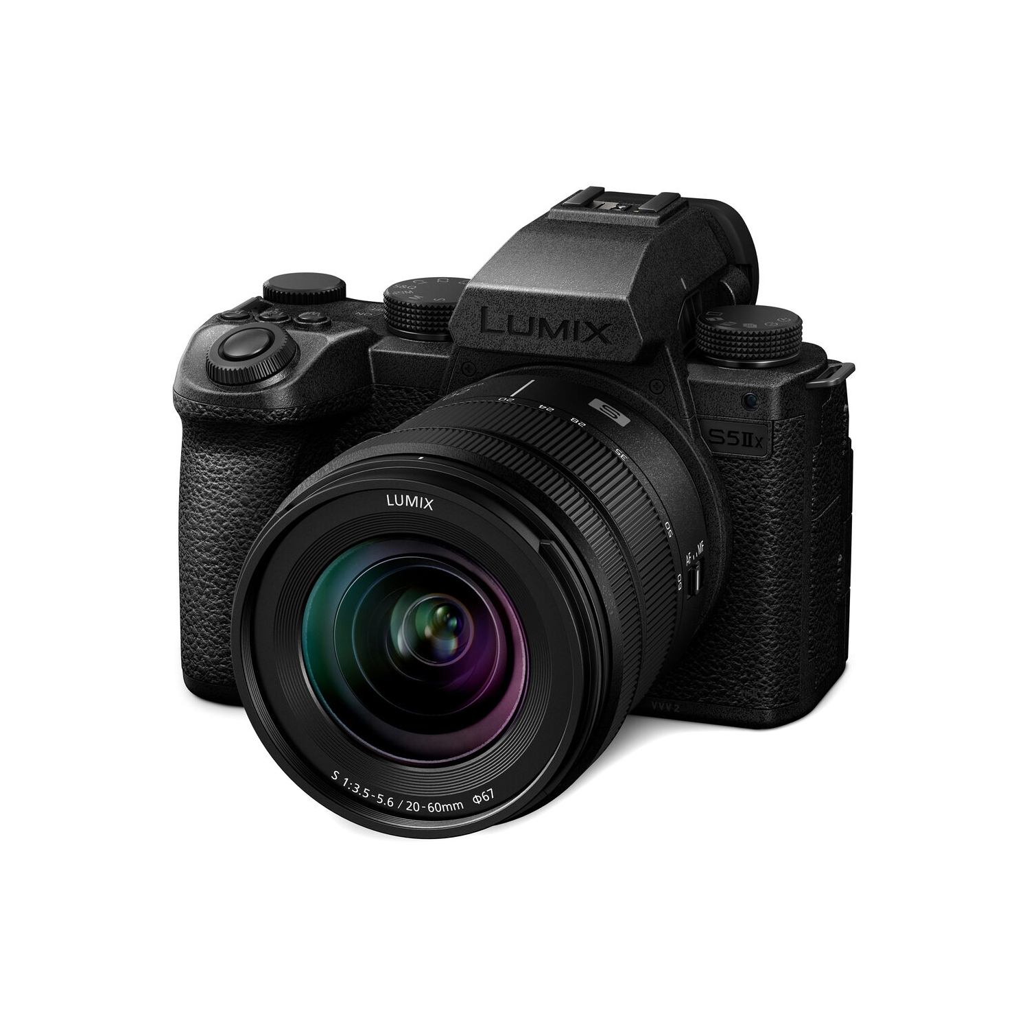 Appareil photo sans miroir LUMIX S5IIX 24,2 Mpx de Panasonic avec objectif F3,5-5,6 de 20-60 mm