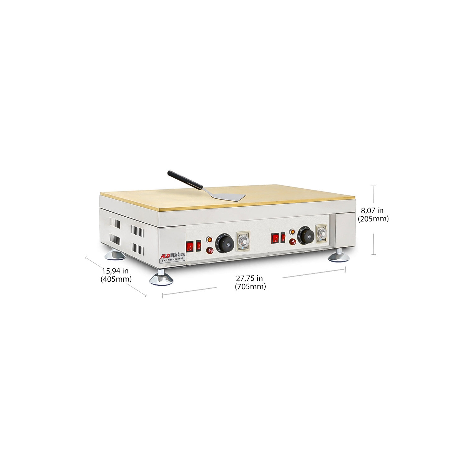 AP-410 Souffle Machine | Japanese Pancake Maker with Dual Pan | Dorayaki Machine | 110V