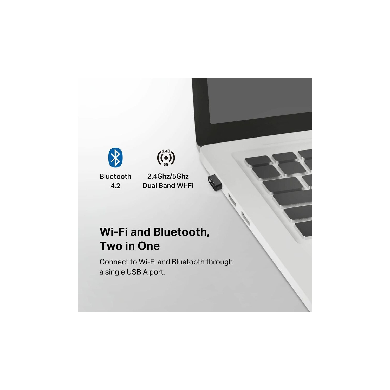 Adaptateur nano USB sans fil AC600 de TP-Link pour ordinateur de bureau/portable