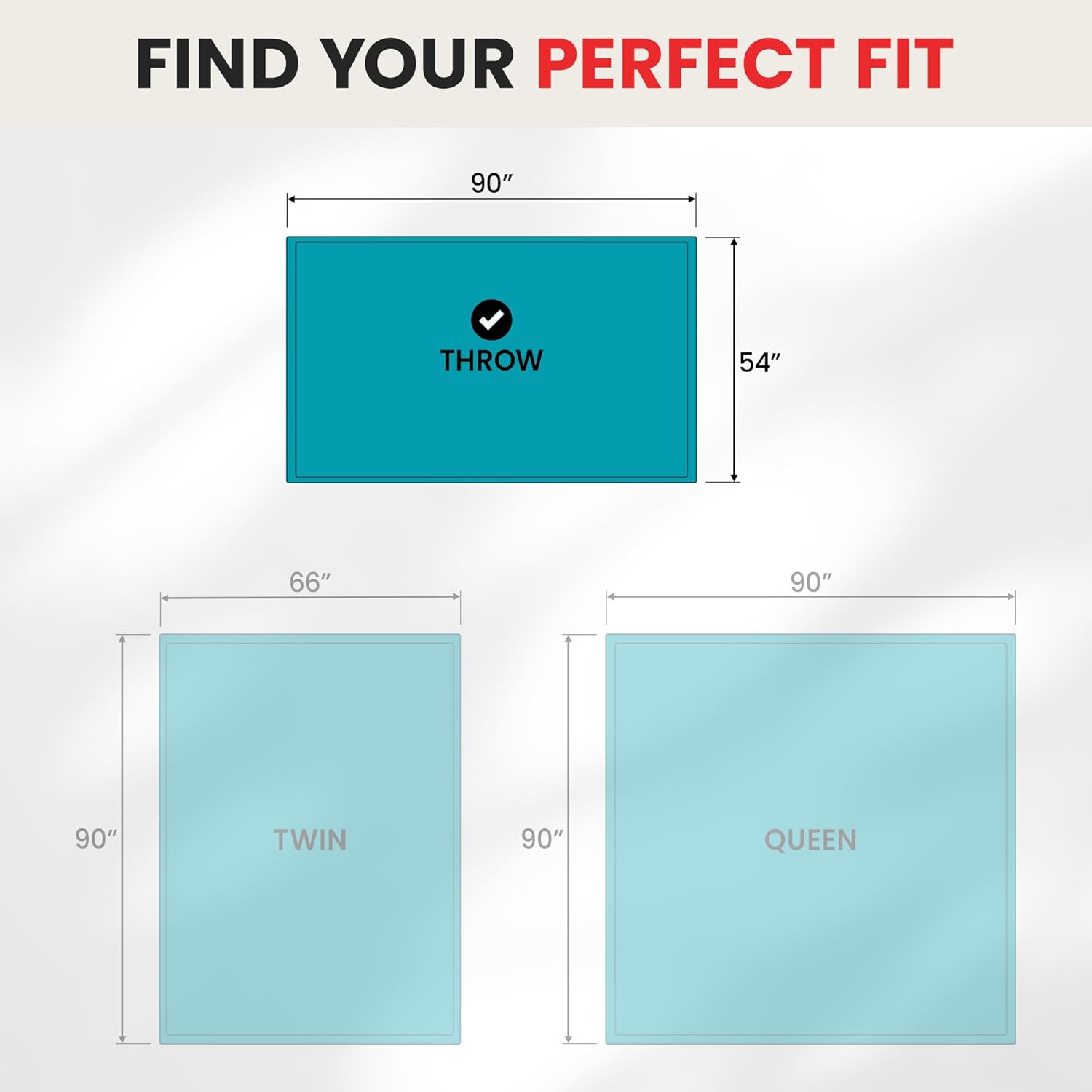 Canadian Linen Flannel Fleece Blanket, 54"x90" Throw Size, Lightweight Warm Moisture Wicking Fuzzy Ultra Soft Plush Fuzzy Cozy Blanket for Hotel, Teal