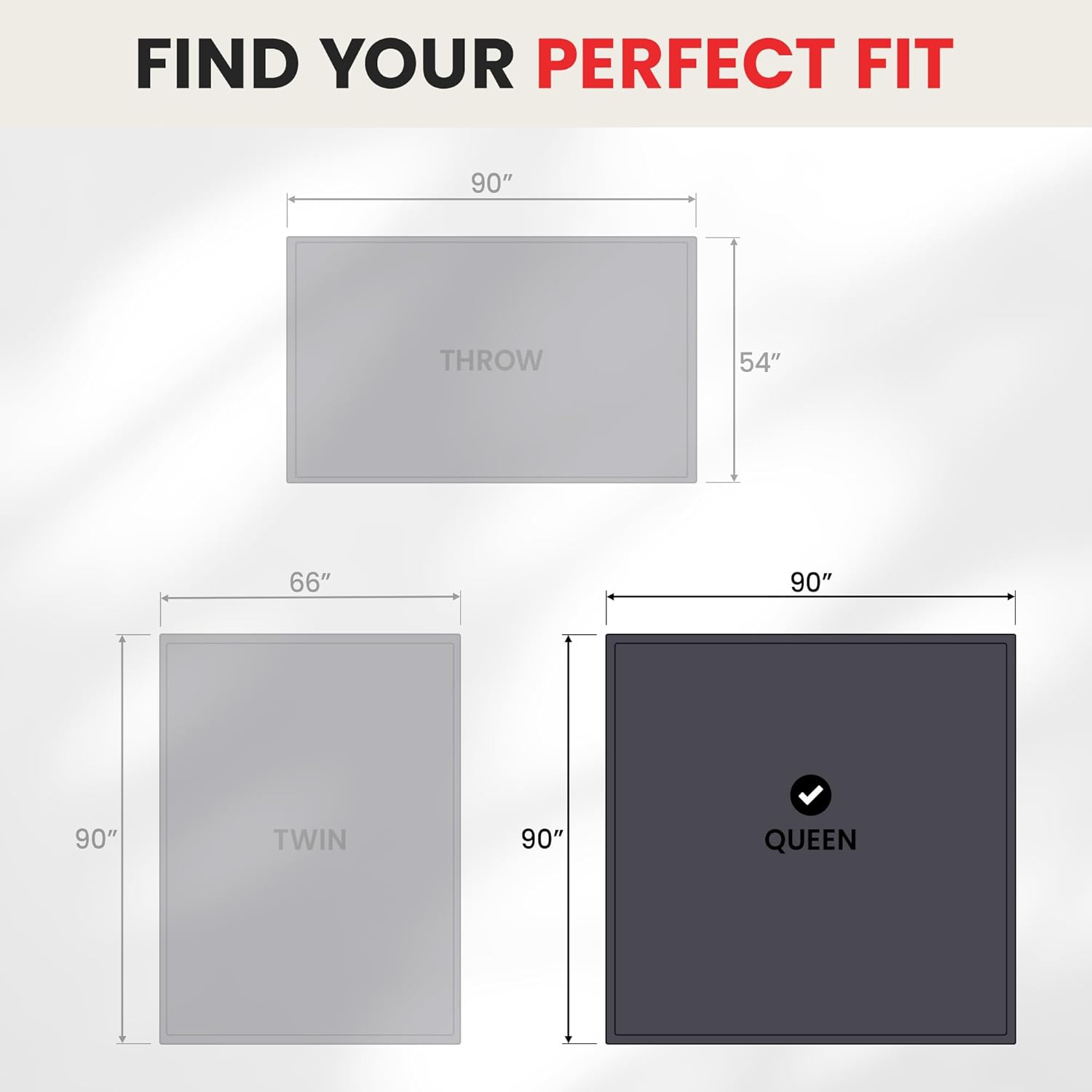 Couverture molletonnée en flanelle de lin canadien, 90 x 90 po, grand lit, légères couvertures pelucheuses en peluche ultra-douces